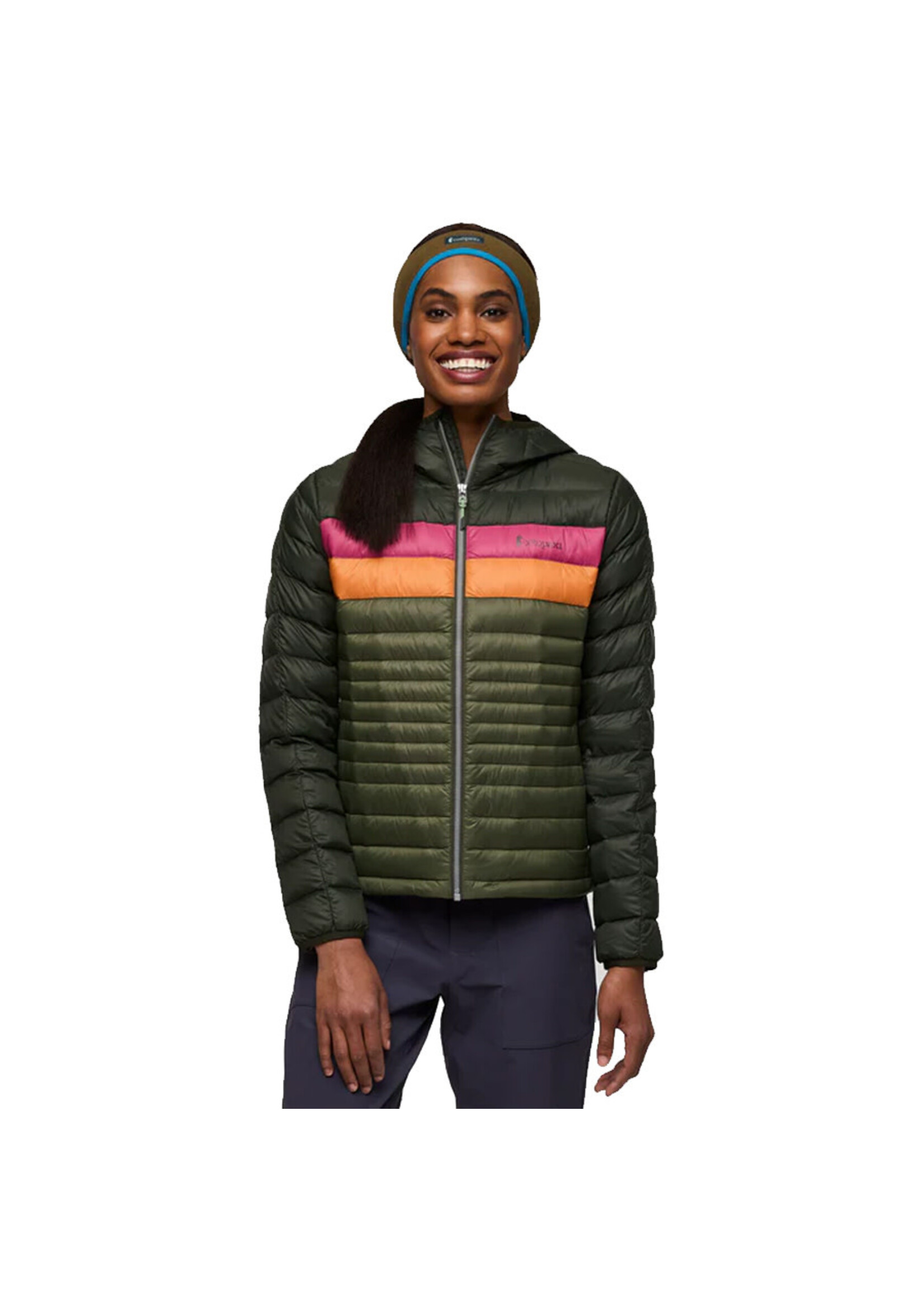 COTOPAXI Veste à capuchon FUEGO / Woods & Fatigue (Femme)
