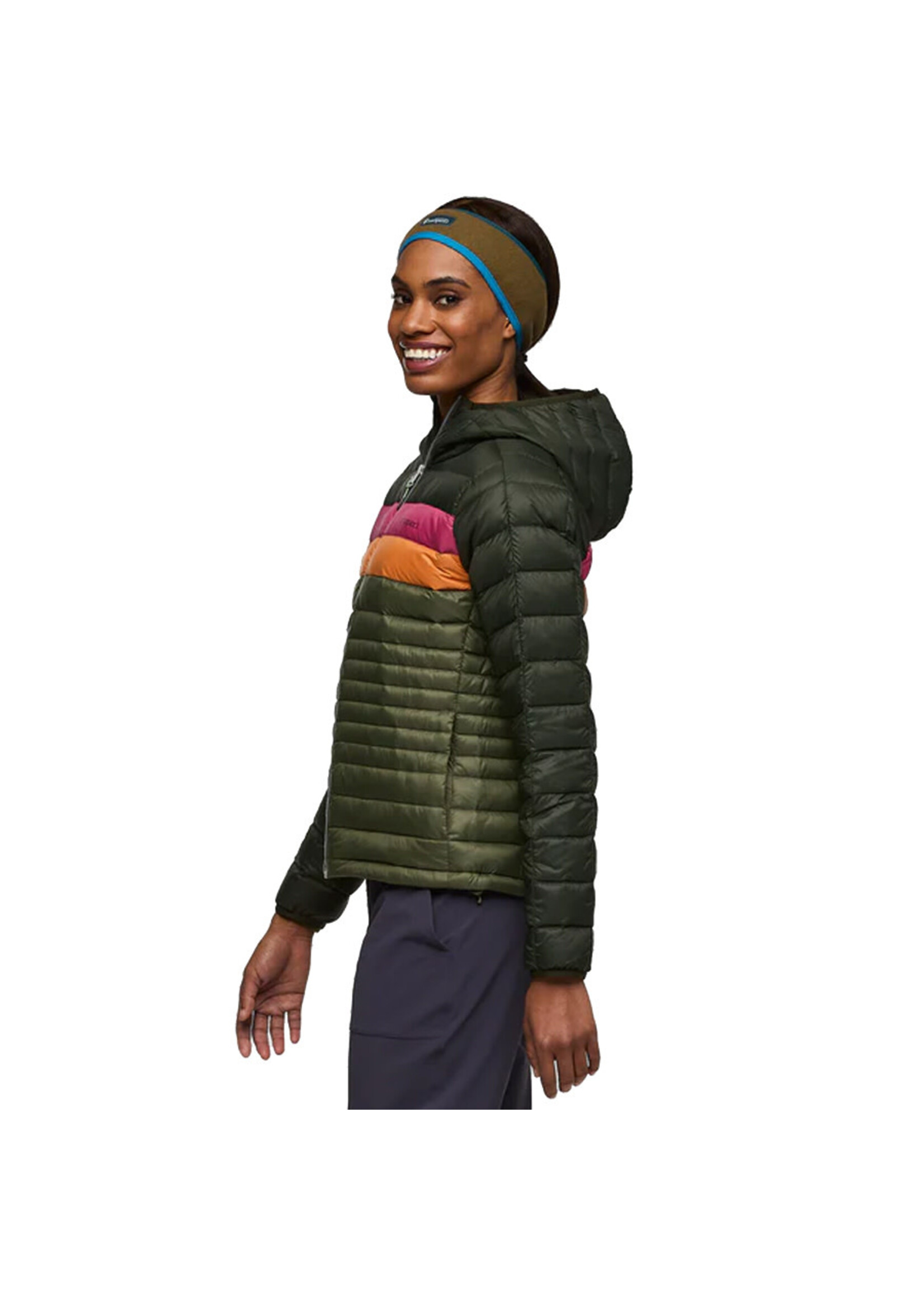 COTOPAXI Veste à capuchon FUEGO / Woods & Fatigue (Femme)