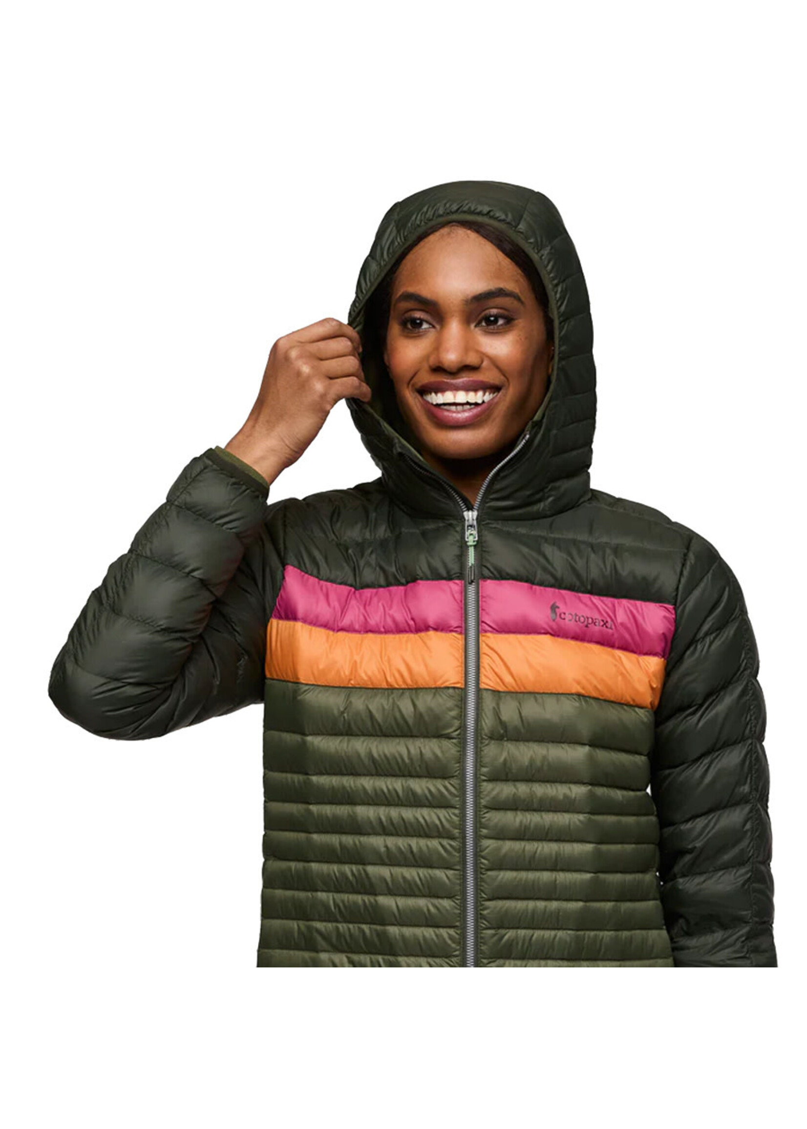 COTOPAXI Veste à capuchon FUEGO / Woods & Fatigue (Femme)