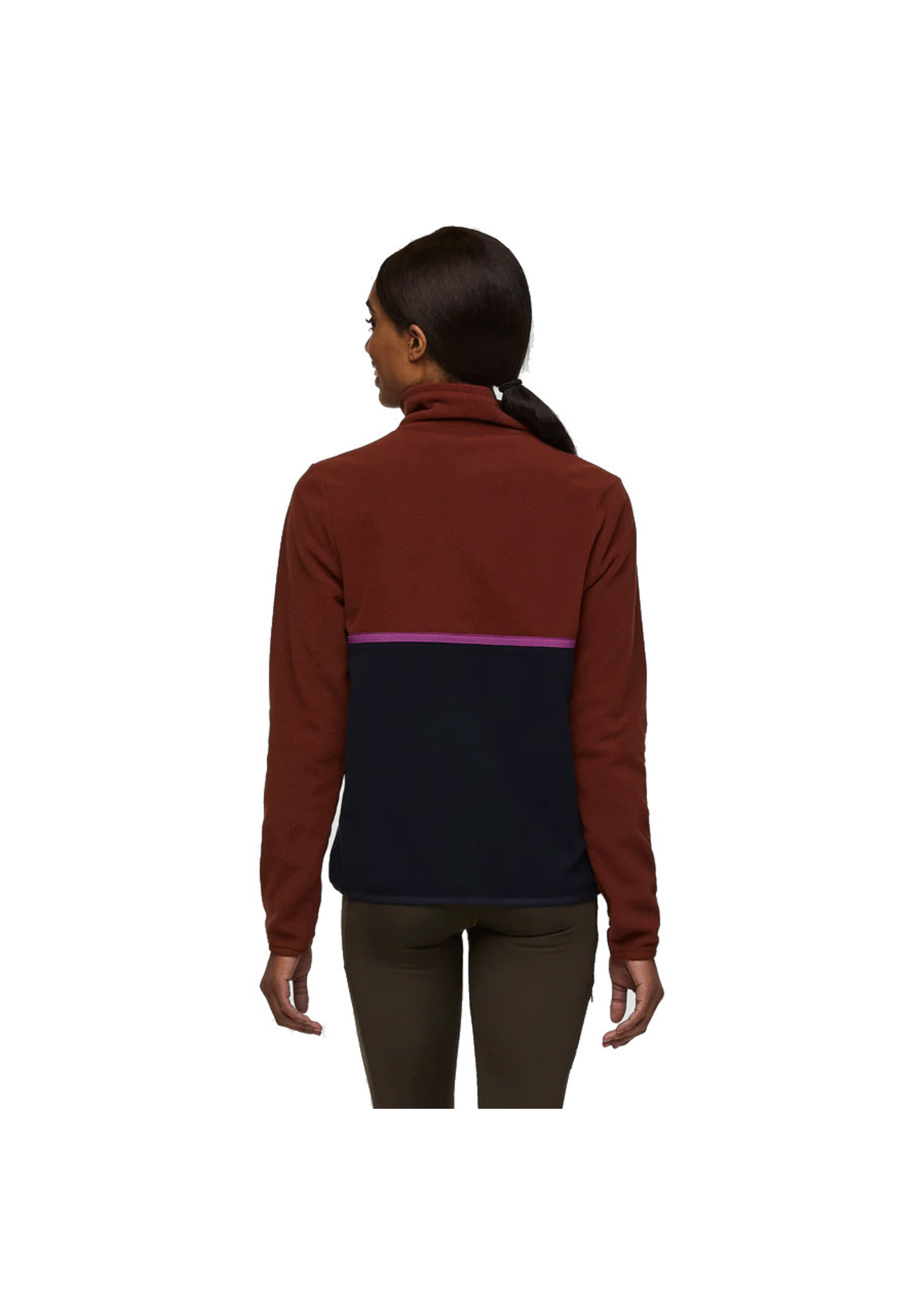COTOPAXI Veste polaire à ½ zip AMADO / Rusty & Carbon (Femme)