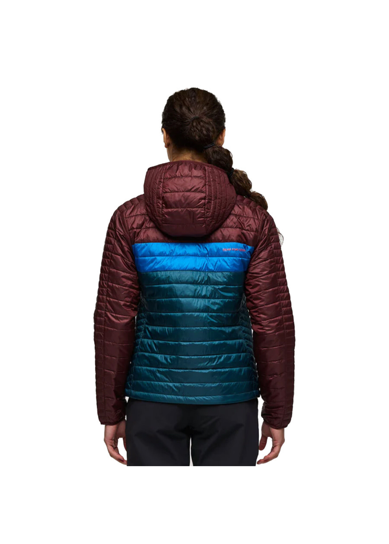 COTOPAXI Veste à capuchon CAPA / Chestnut & Abyss (Femme)