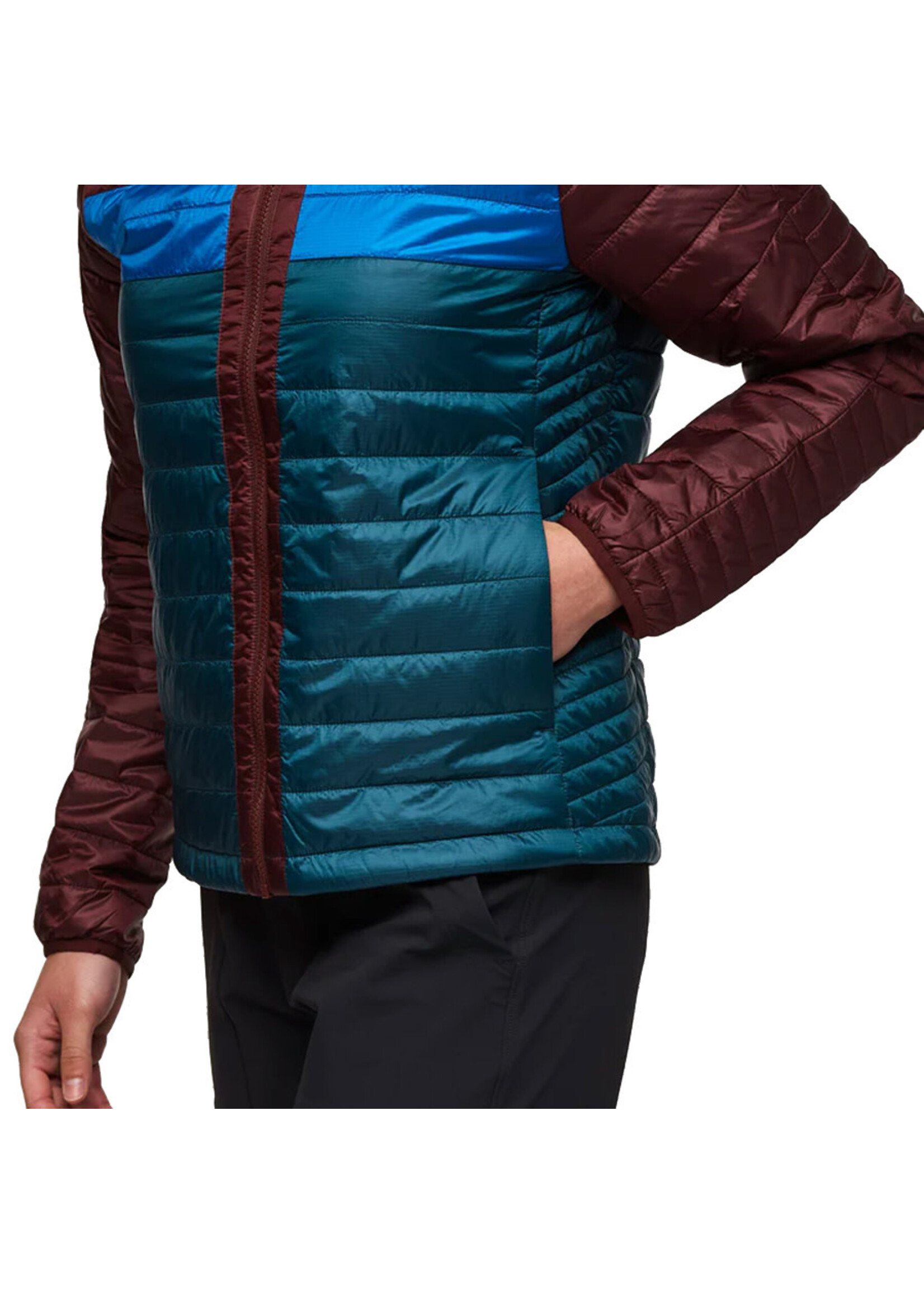 COTOPAXI Veste à capuchon CAPA / Chestnut & Abyss (Femme)