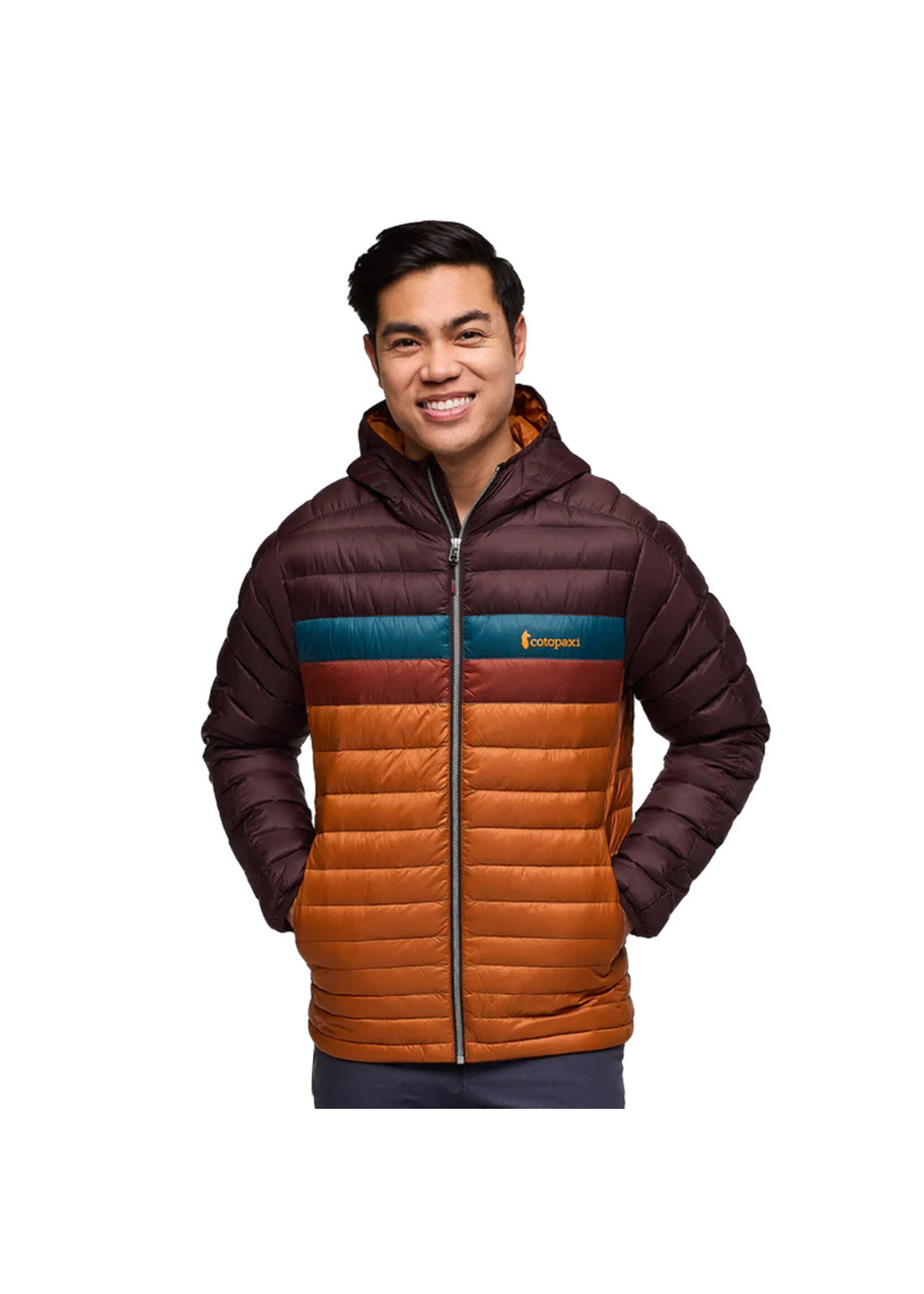 COTOPAXI Veste à capuchon FUEGO / Coffee & Sienna (Homme)