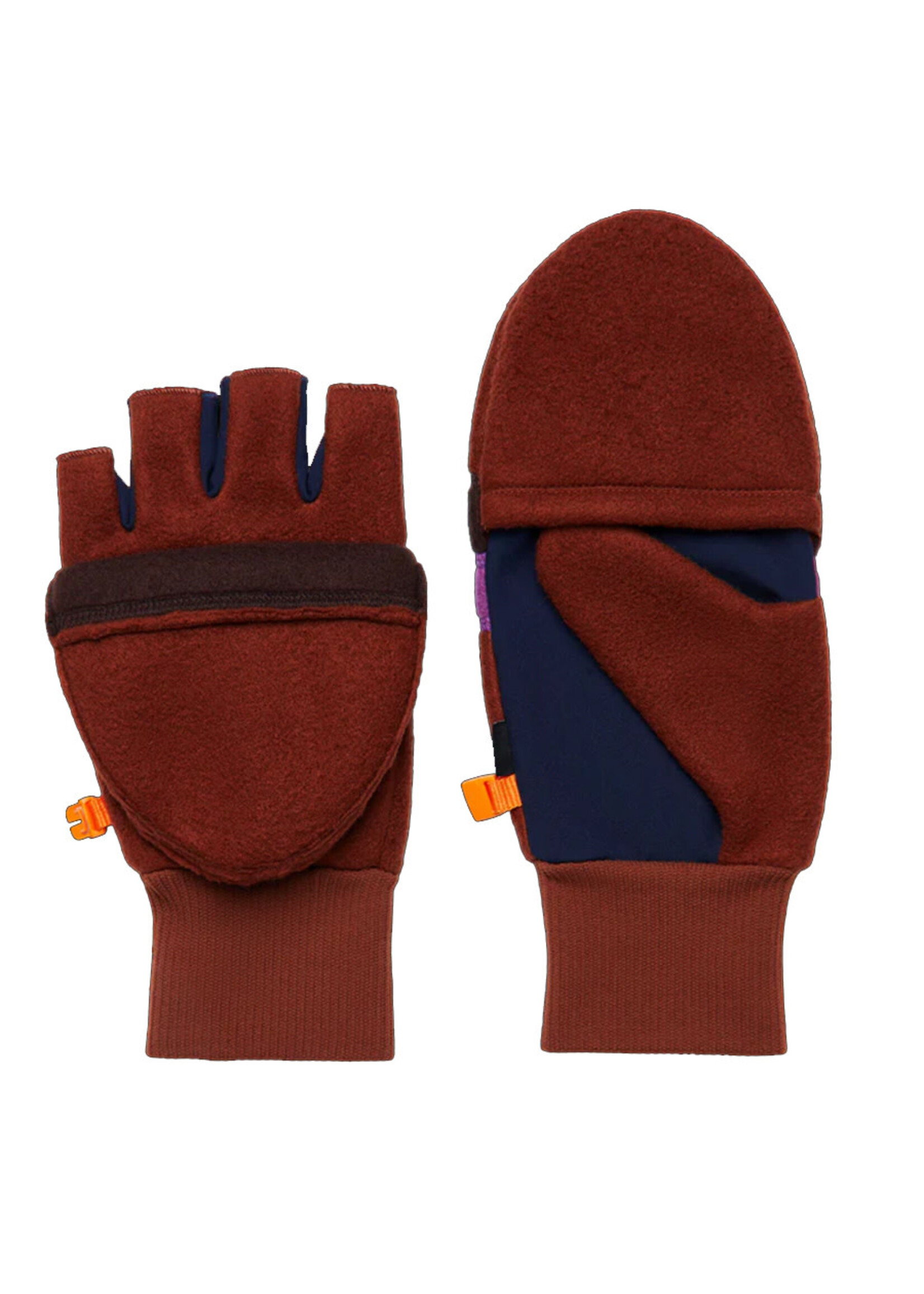 COTOPAXI Mitaines convertibles polaire TECA / Rusty (Unisexe)