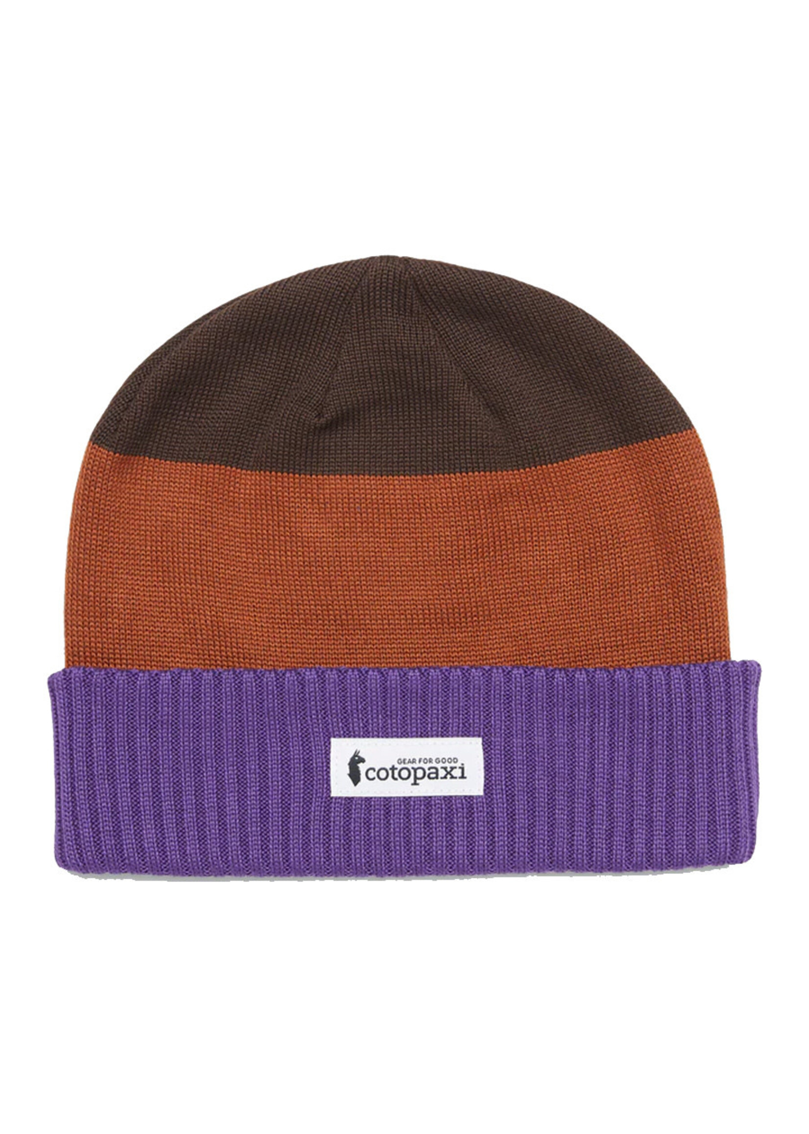 COTOPAXI Tuque ALTO / Black Violet & Rusty (Unisexe)