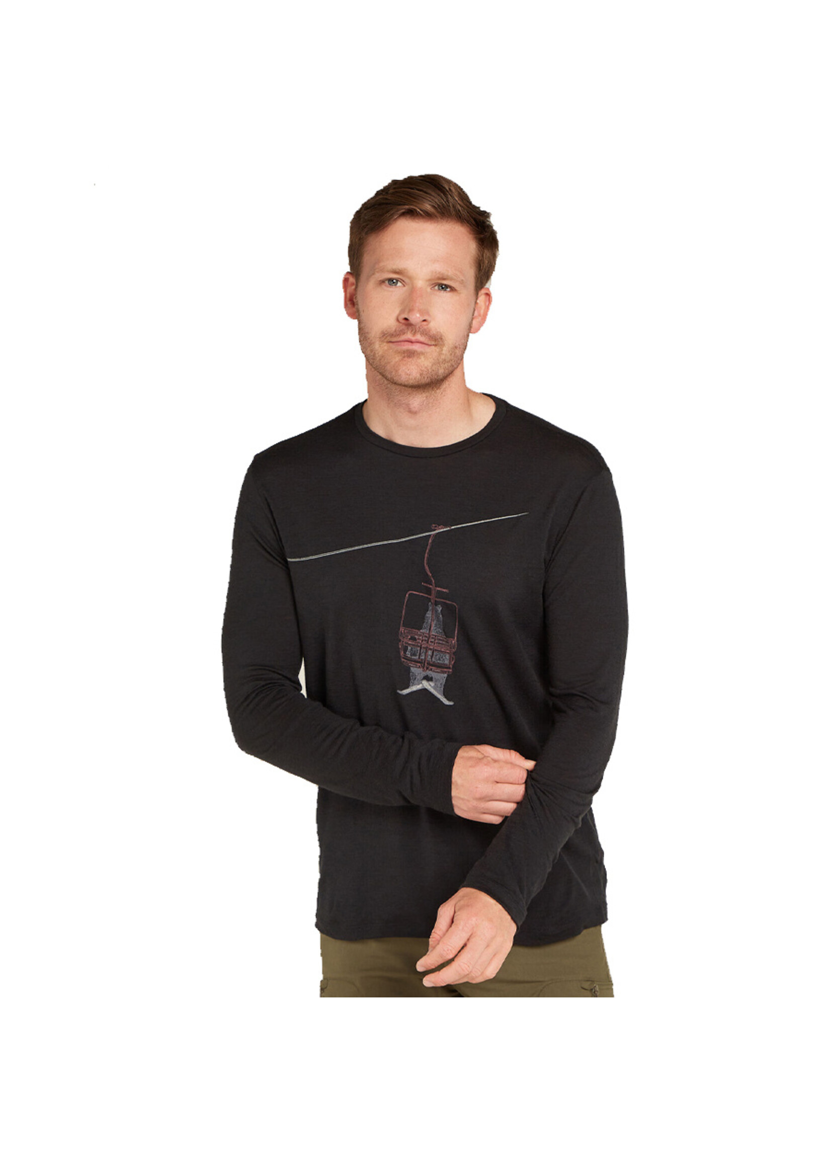 ICEBREAKER T-shirt en laine mérinos 150 TECH LITE (Homme)