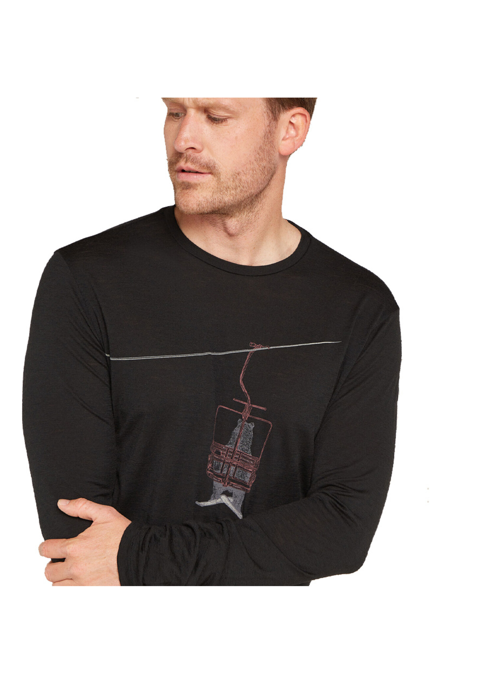 ICEBREAKER T-shirt en laine mérinos 150 TECH LITE (Homme)
