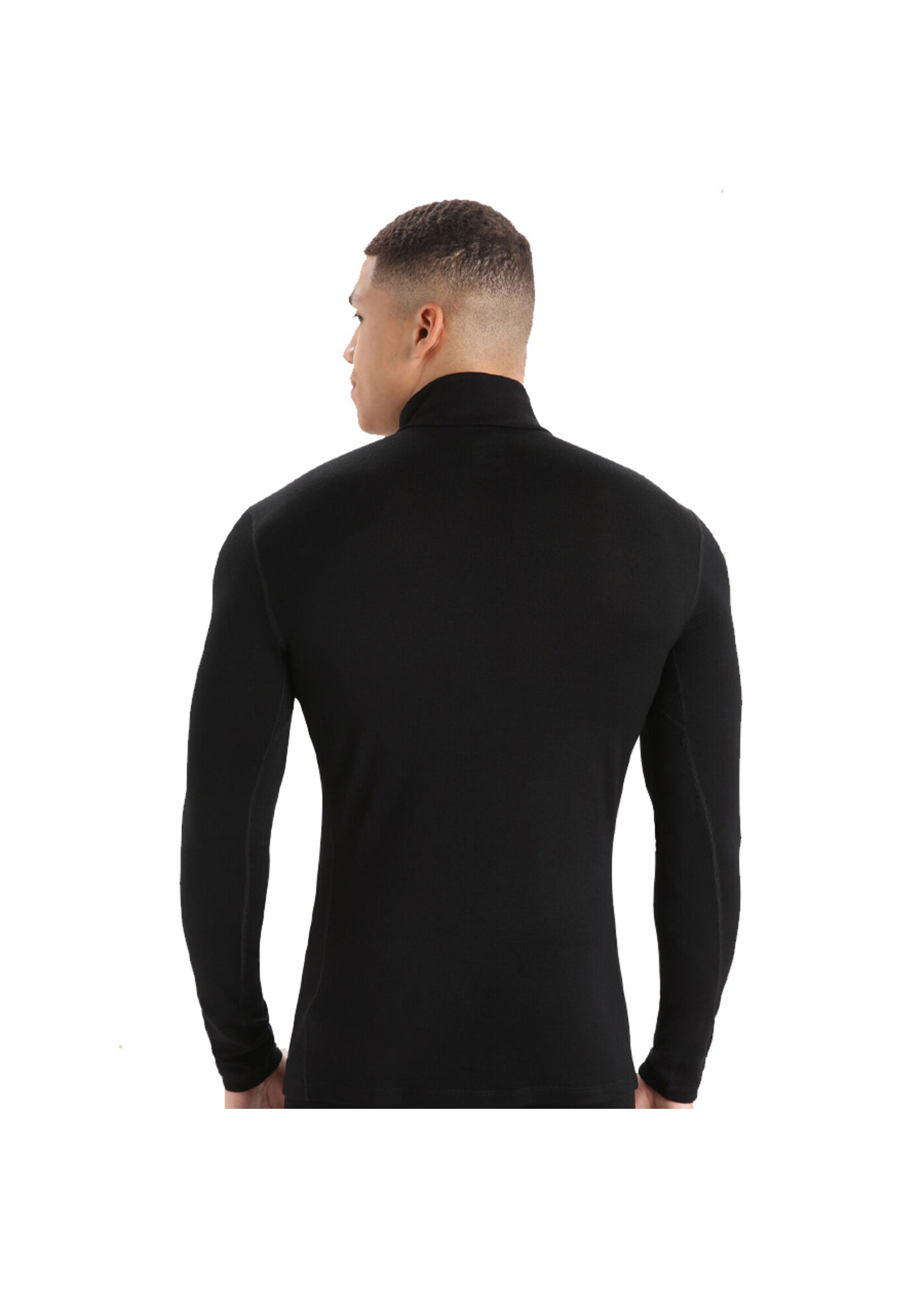 ICEBREAKER Chandail à demi-zip 260 TECH / Noir (Homme)