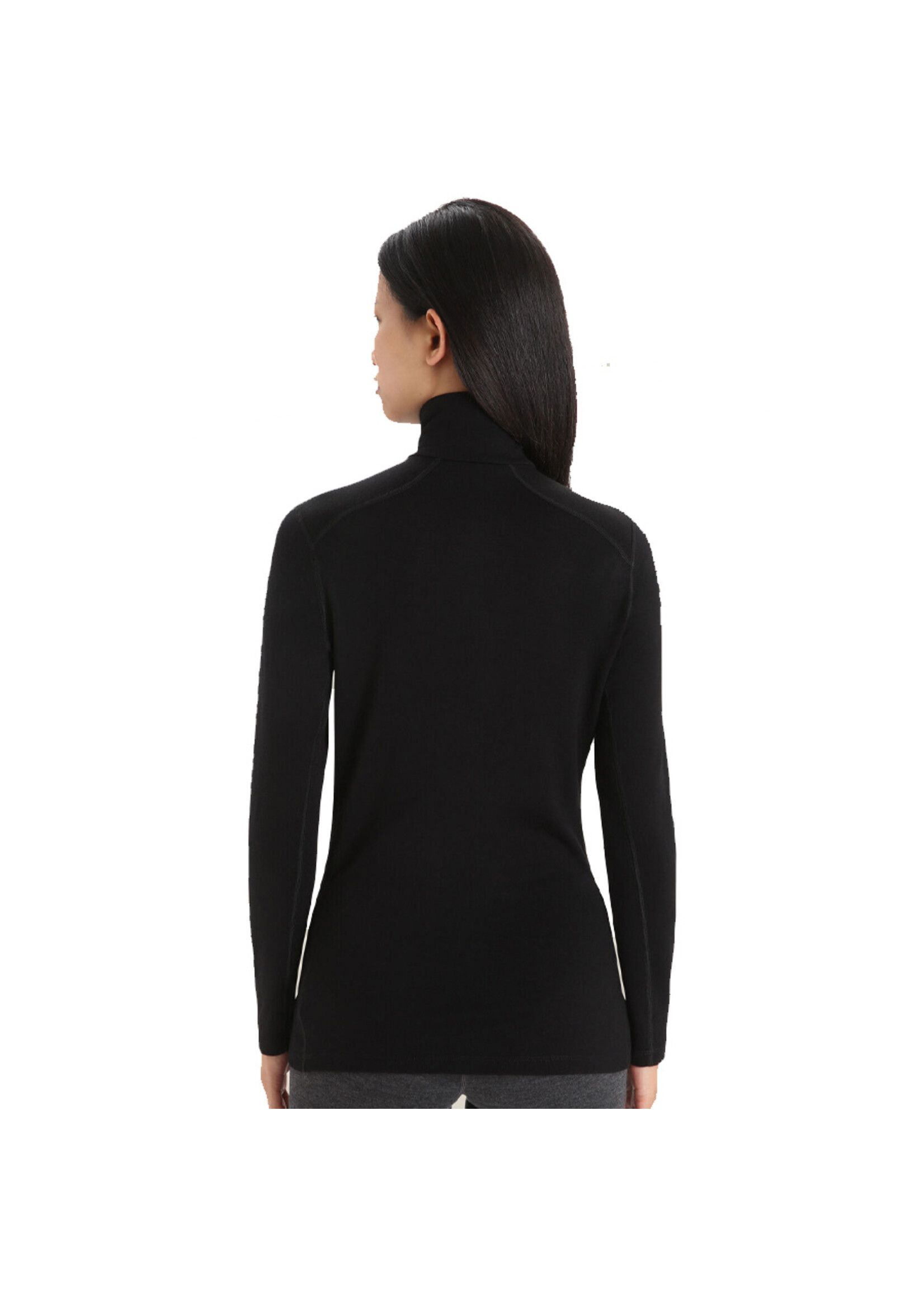 ICEBREAKER Chandail à demi-zip 260 TECH / Noir (Femme)