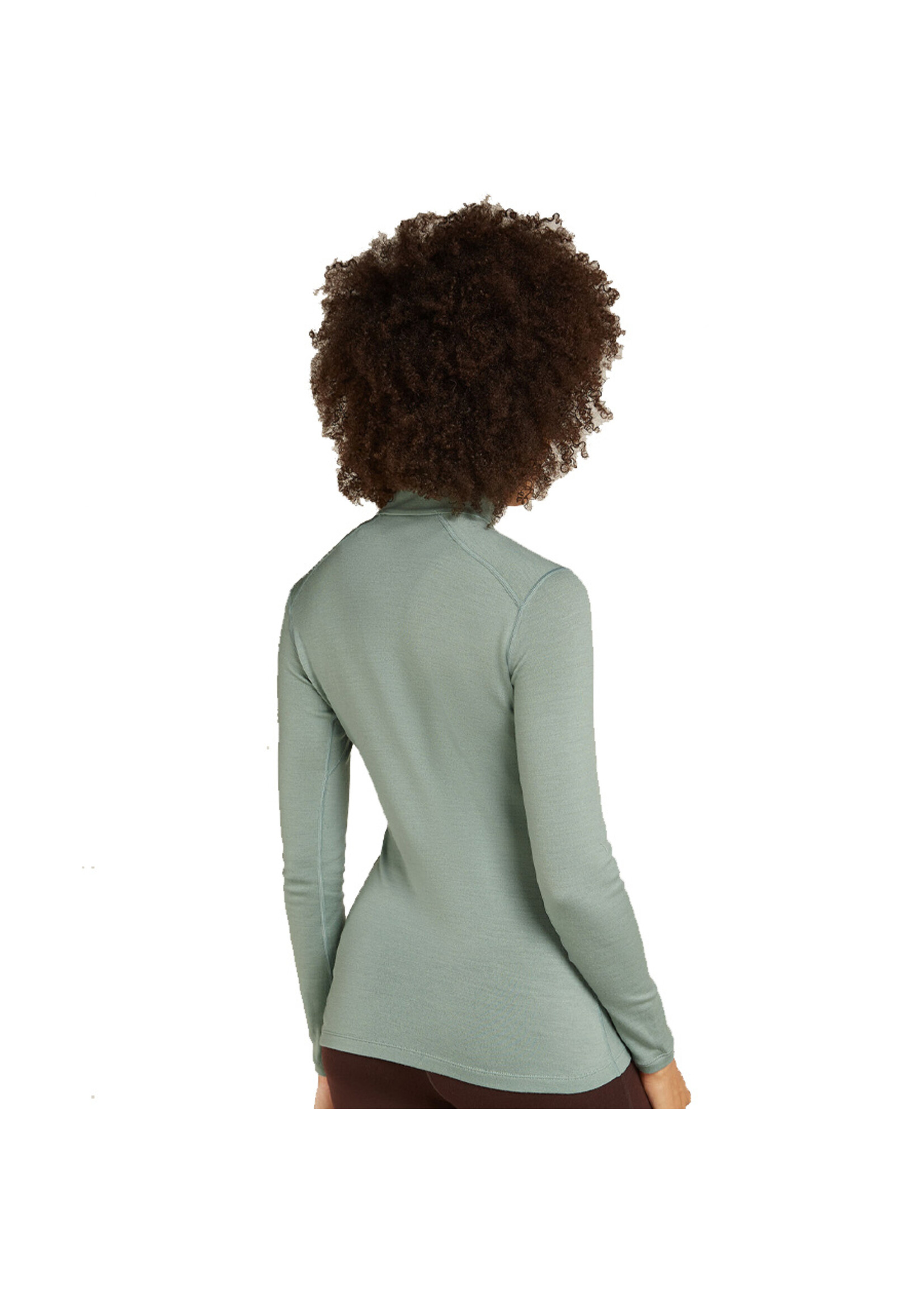 ICEBREAKER Chandail à demi-zip 260 TECH / Moss (Femme)