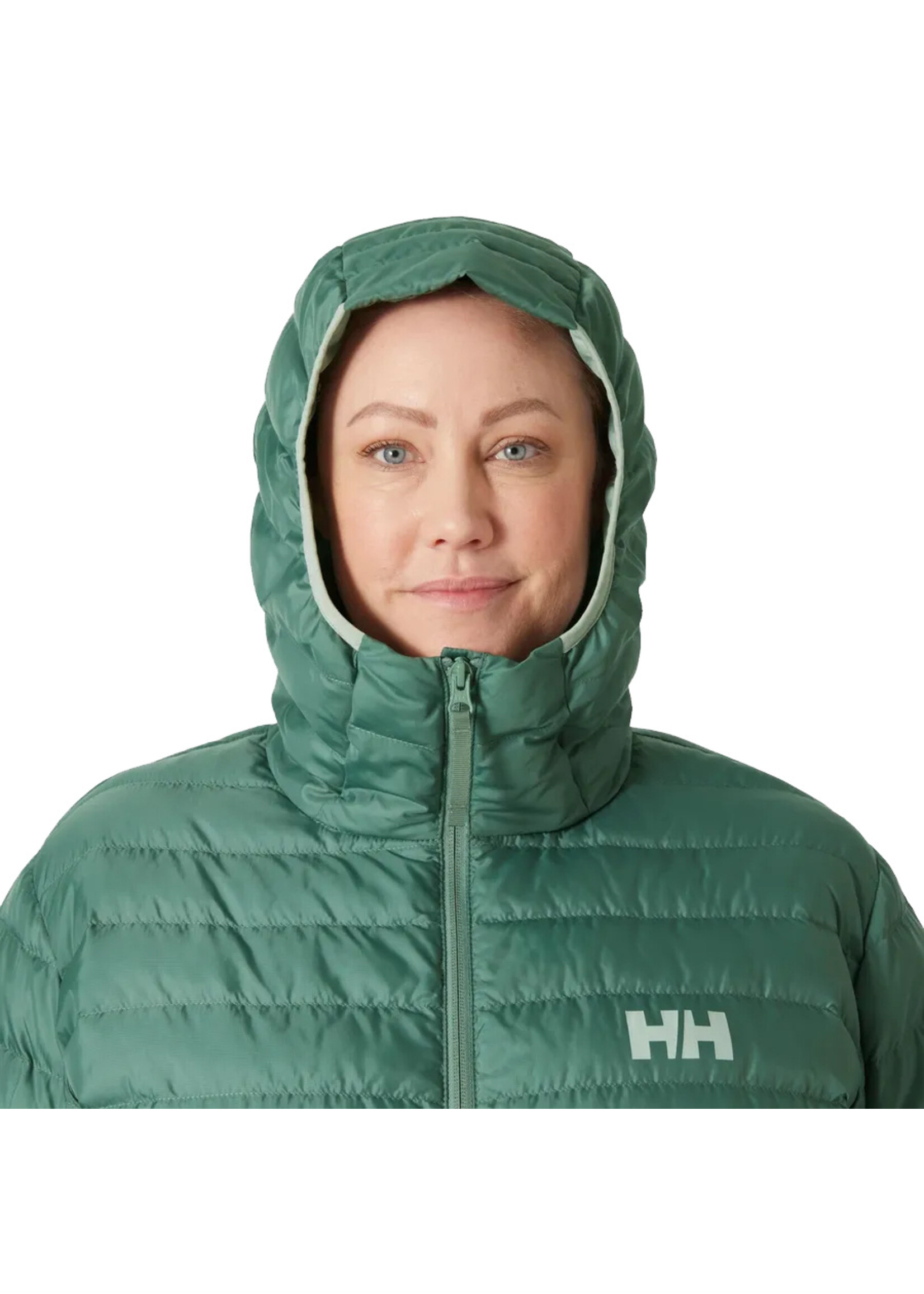 HELLY HANSEN Veste à capuchon BANFF PLUS / Green Mist & Cactus (Femme)