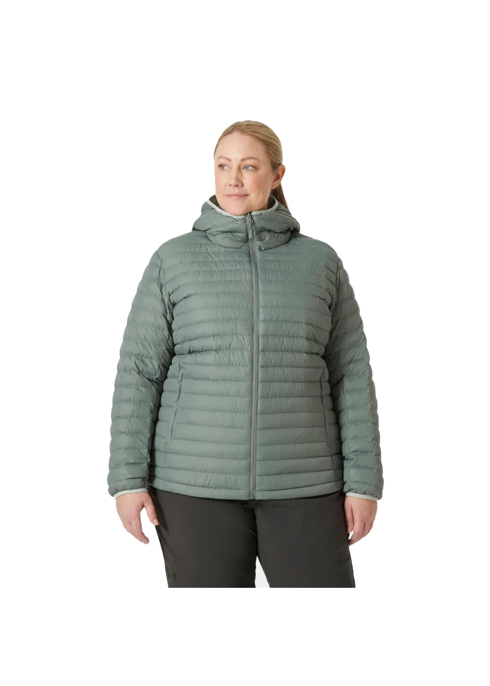 HELLY HANSEN Veste à capuchon SIRDAL PLUS / Grey Cactus (Femme)