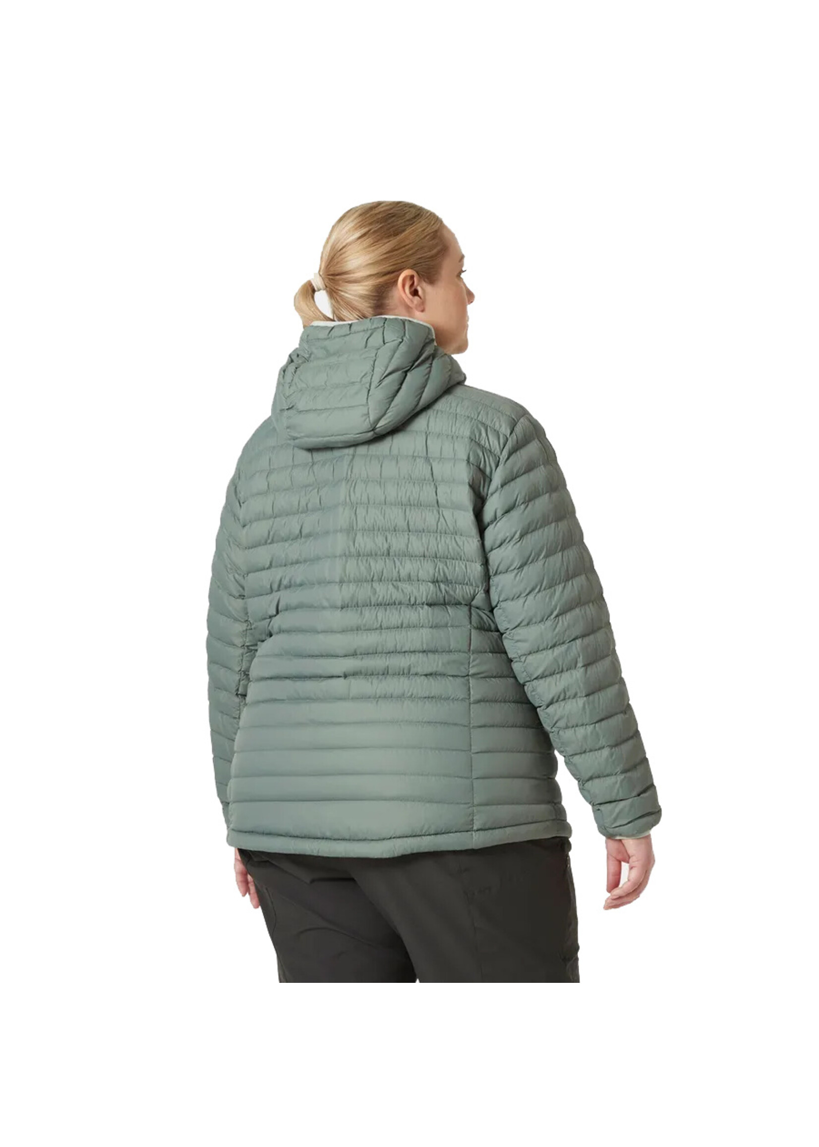 HELLY HANSEN Veste à capuchon SIRDAL PLUS / Grey Cactus (Femme)