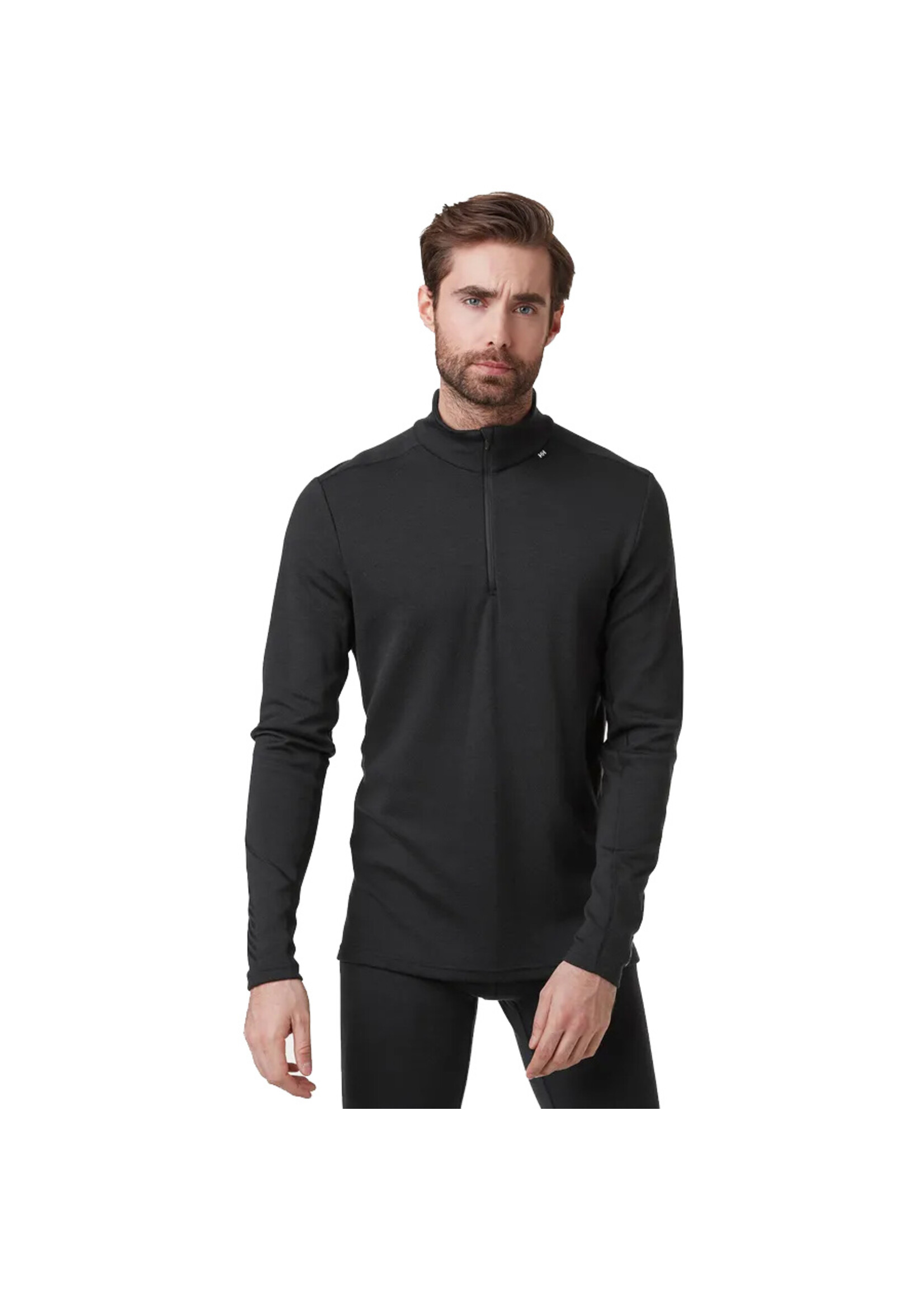 HELLY HANSEN Chandail à ½ zip LIFA MERINO / Noir (Homme)