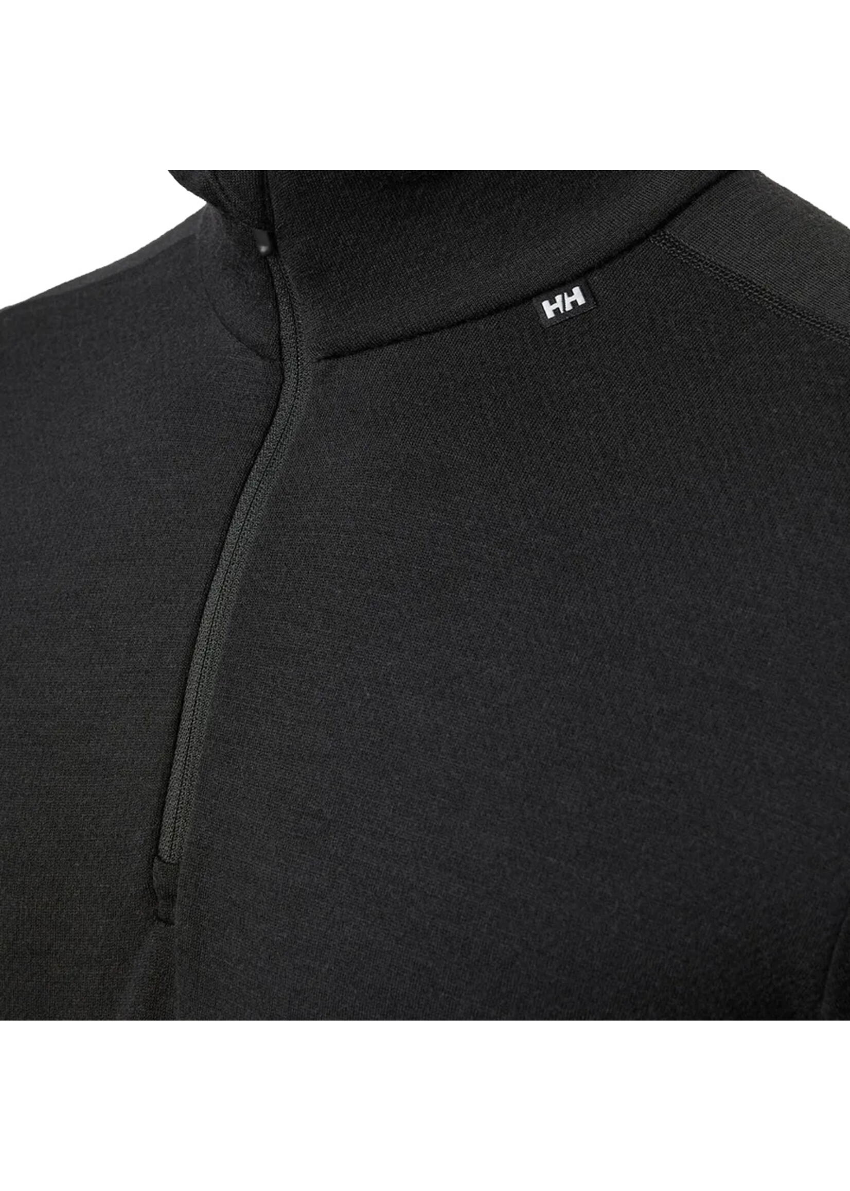 HELLY HANSEN Chandail à ½ zip LIFA MERINO / Noir (Homme)