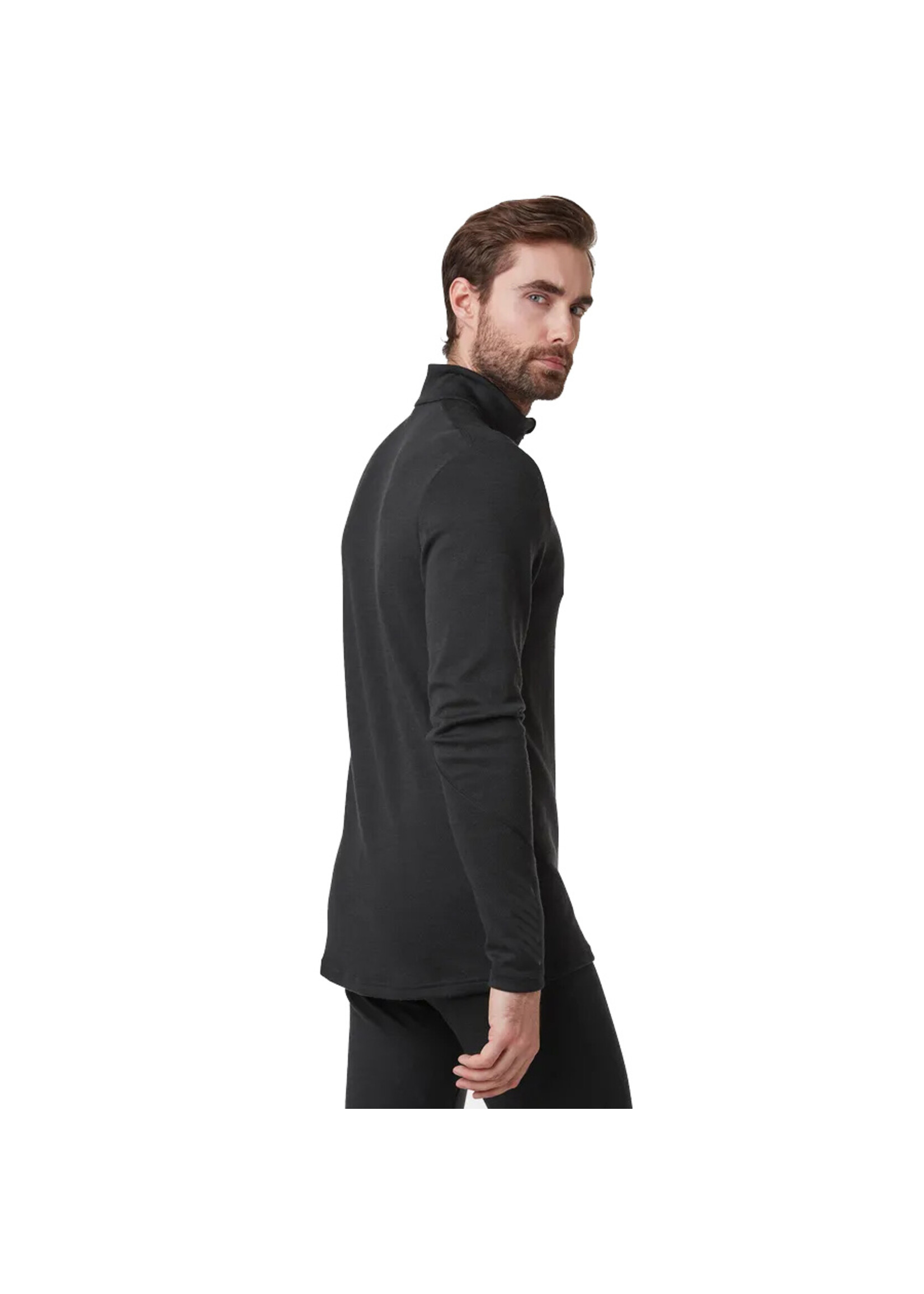 HELLY HANSEN Chandail à ½ zip LIFA MERINO / Noir (Homme)