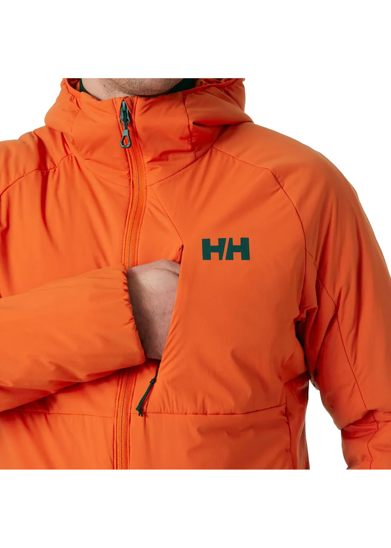 HELLY HANSEN Veste à capuchon ODIN STRETCH / Patrol Orange (Homme)