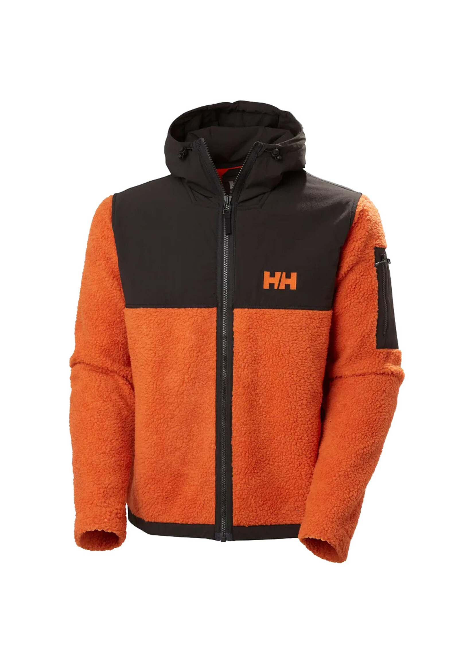 HELLY HANSEN Veste polaire à capuchon PATROL PILE / Patrol Orange (Homme)