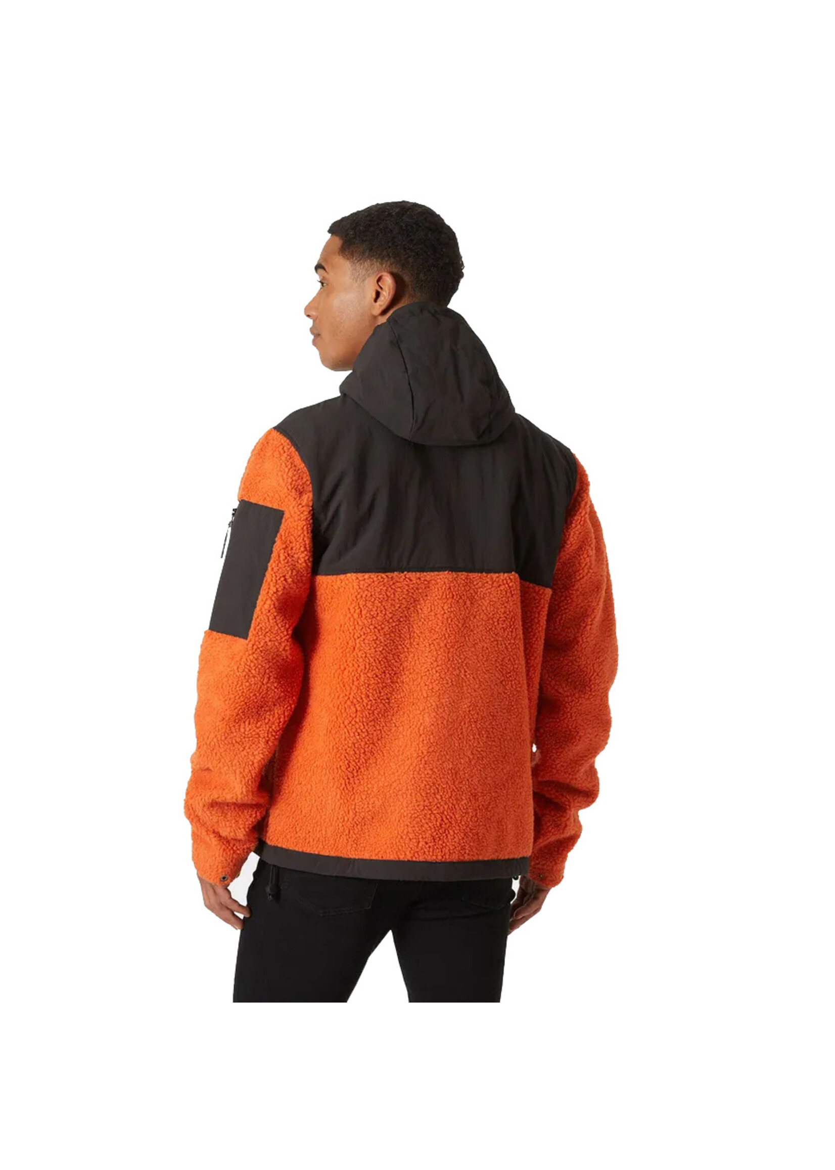 HELLY HANSEN Veste polaire à capuchon PATROL PILE / Patrol Orange (Homme)