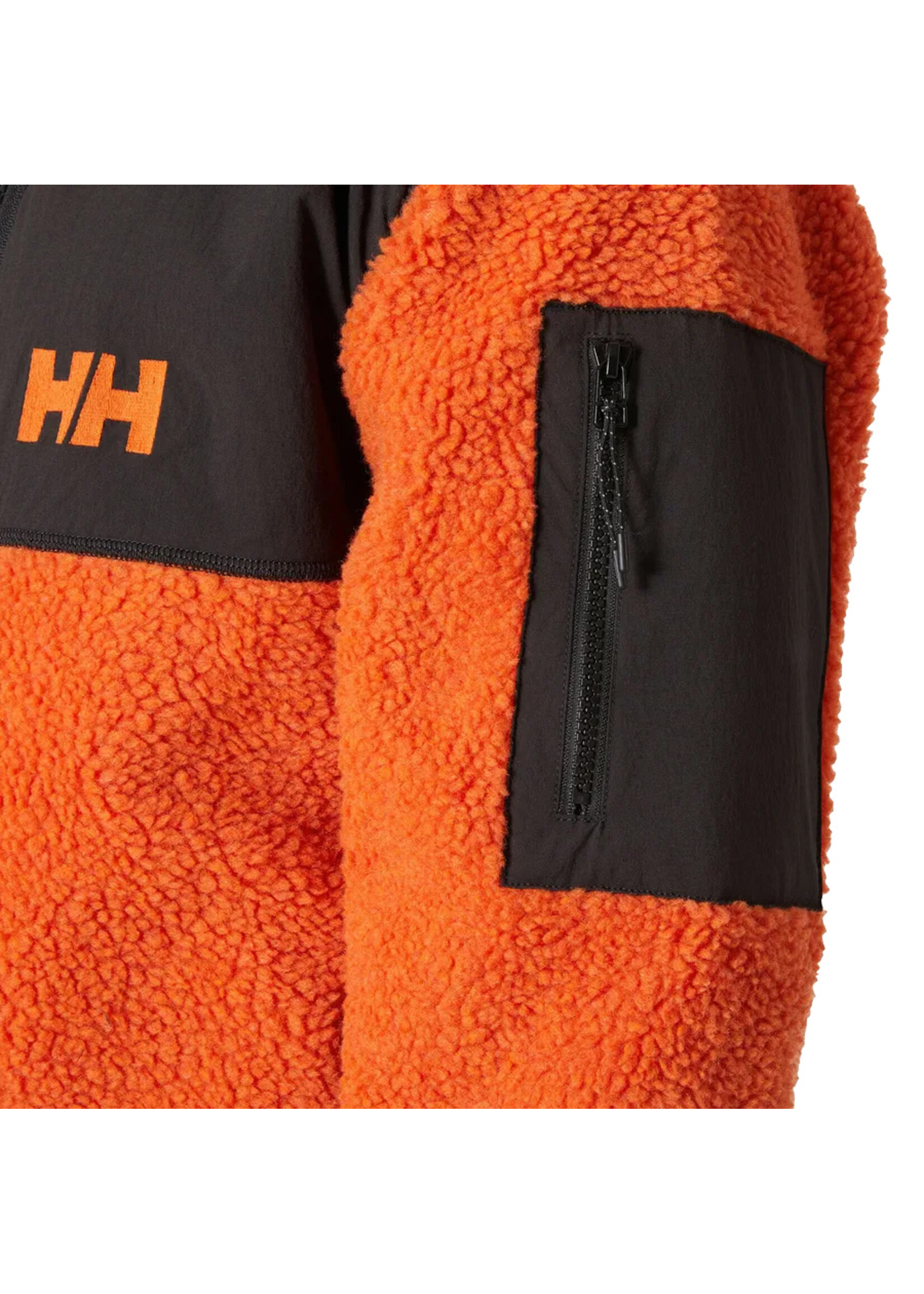 HELLY HANSEN Veste polaire à capuchon PATROL PILE / Patrol Orange (Homme)