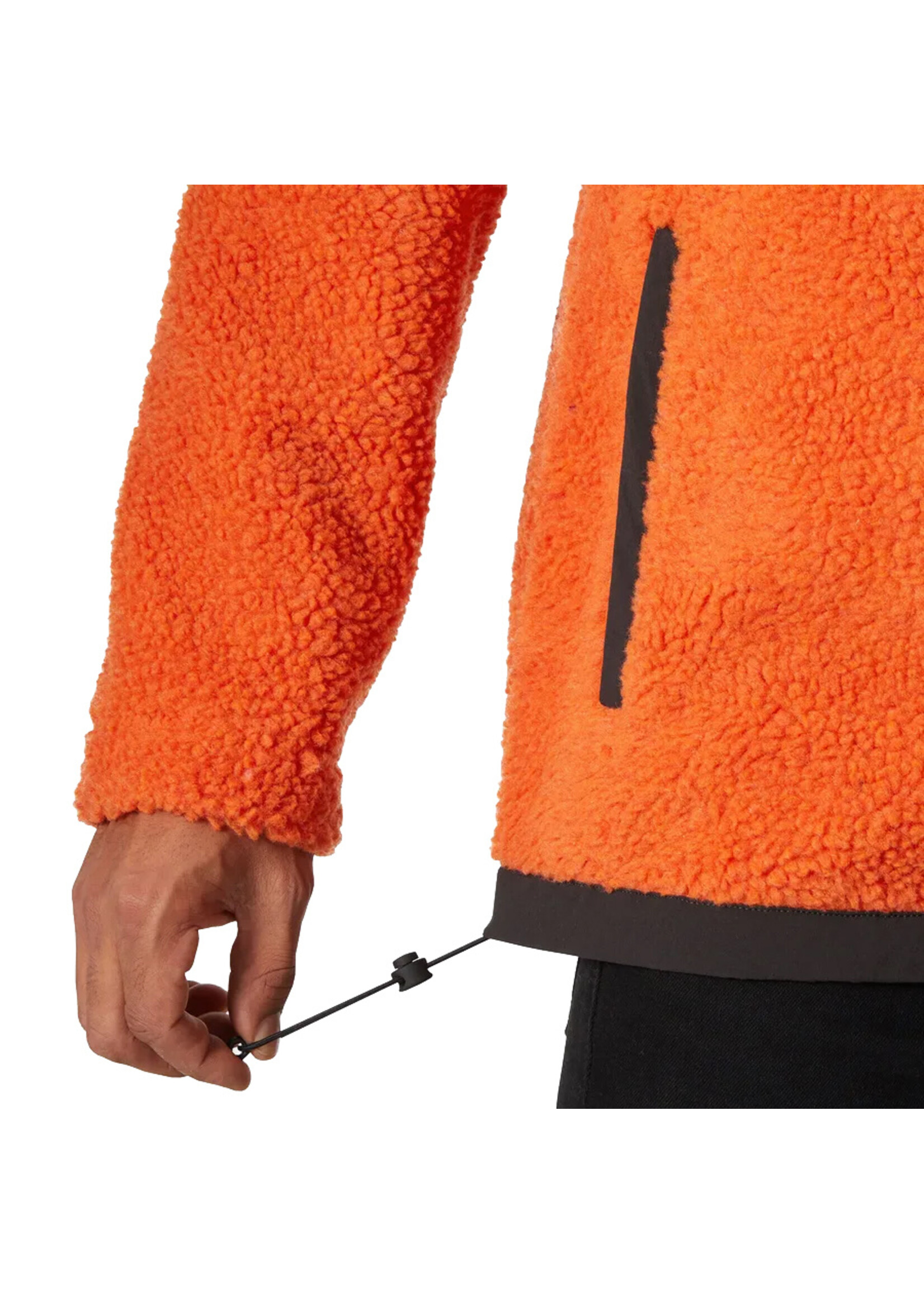 HELLY HANSEN Veste polaire à capuchon PATROL PILE / Patrol Orange (Homme)