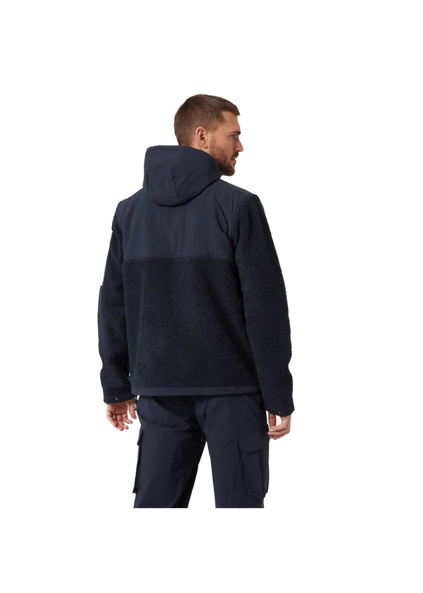 HELLY HANSEN Veste polaire à capuchon PATROL PILE / Navy (Homme)