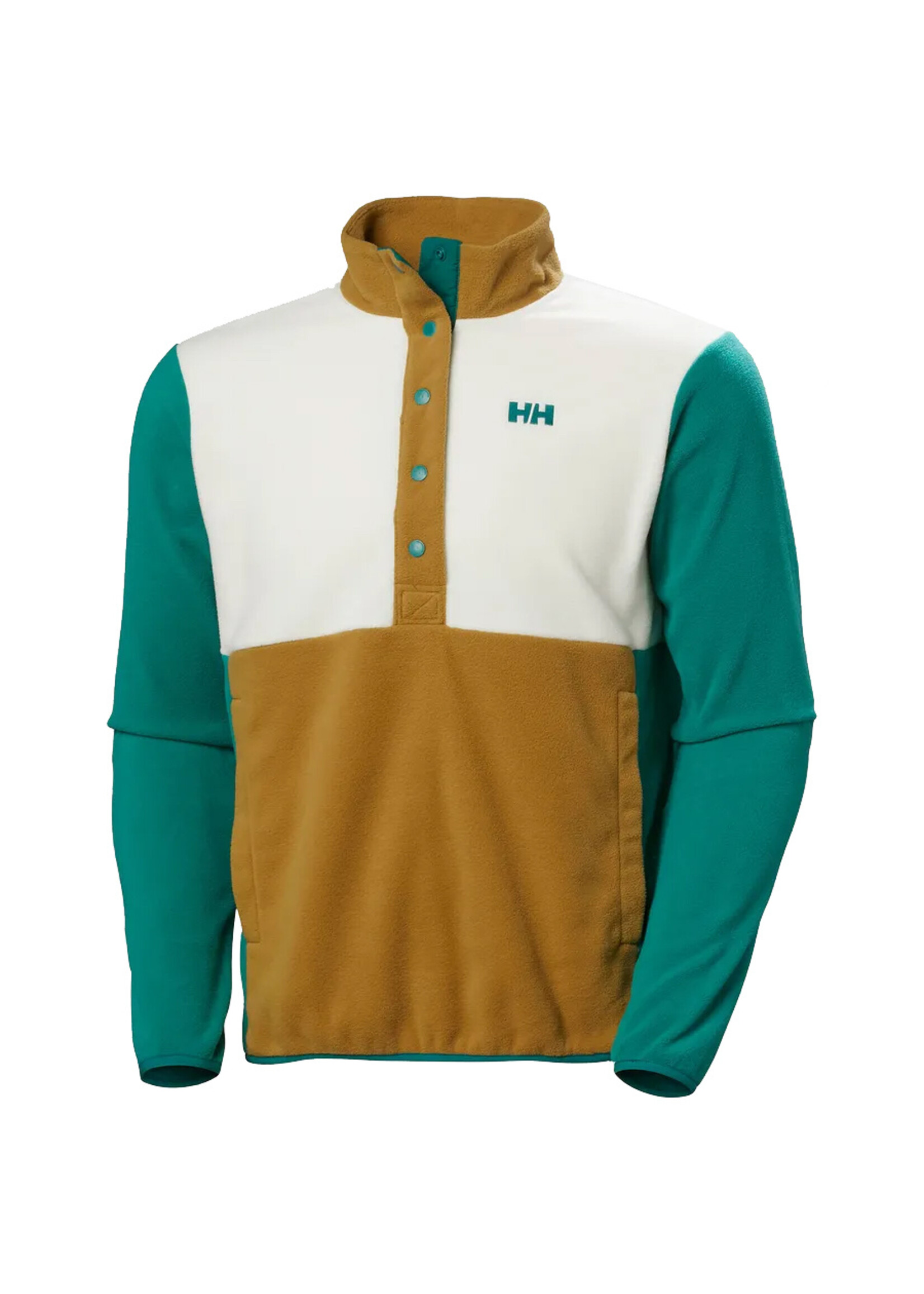 HELLY HANSEN Veste polaire à boutons-pression DAYBREAKER / Emerald (Homme)