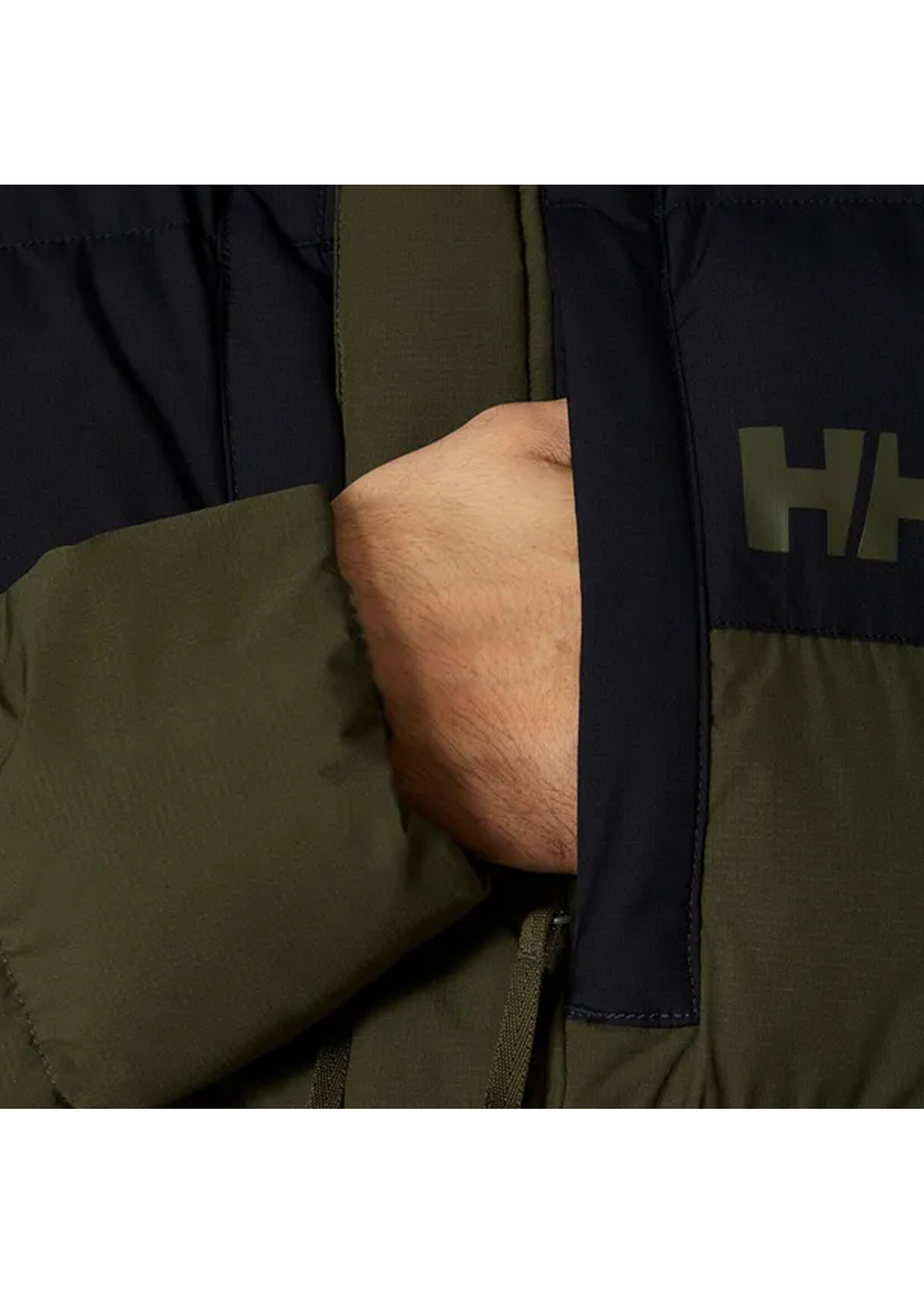 HELLY HANSEN Veste EXPLORER PUFFY / Utility Green (Homme)