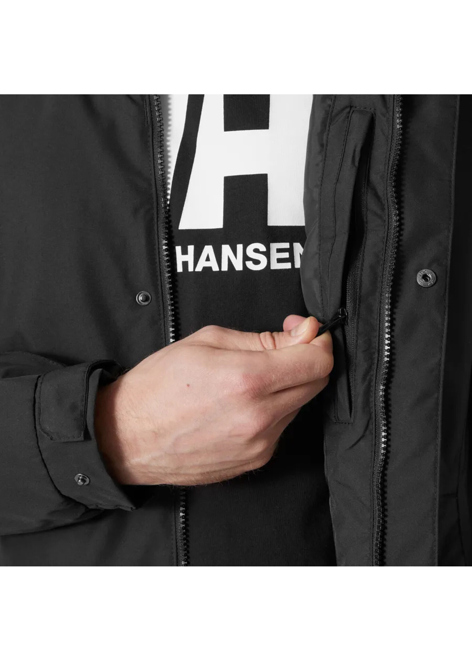 HELLY HANSEN Veste imperméable DUBLINER / Noir (Homme)