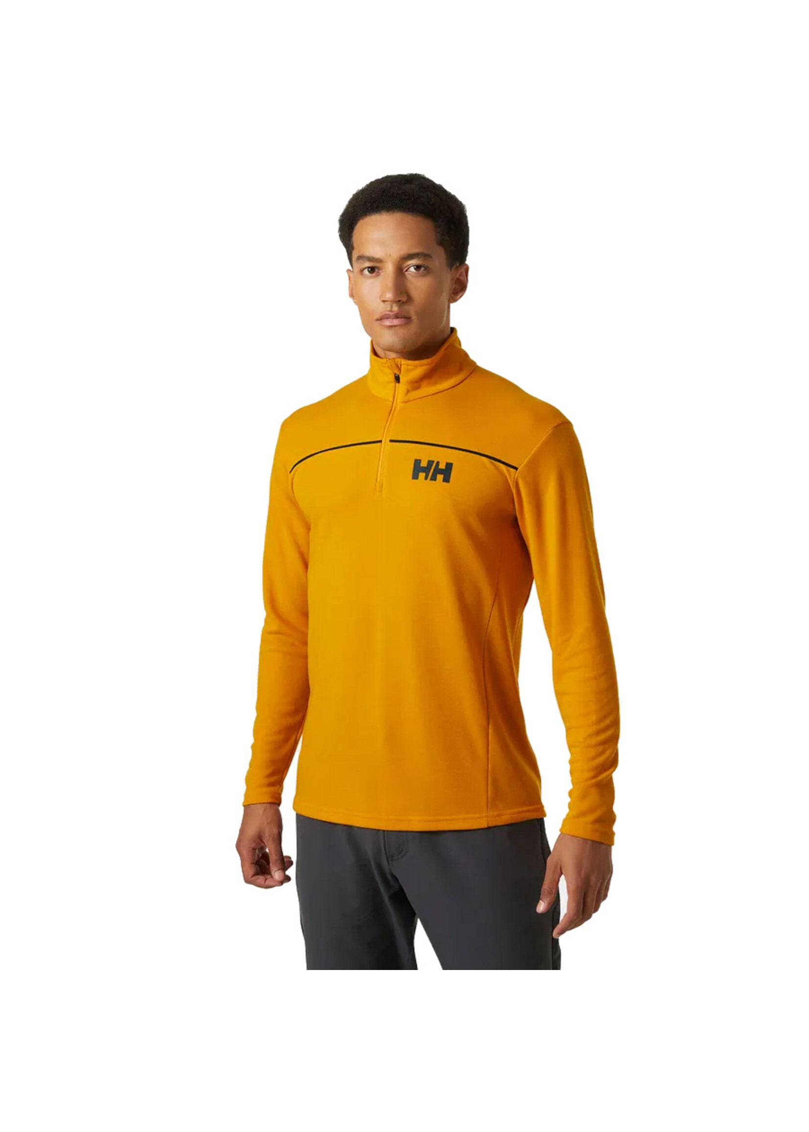HELLY HANSEN Chandail à ½ zip HP / Mustard (Homme)
