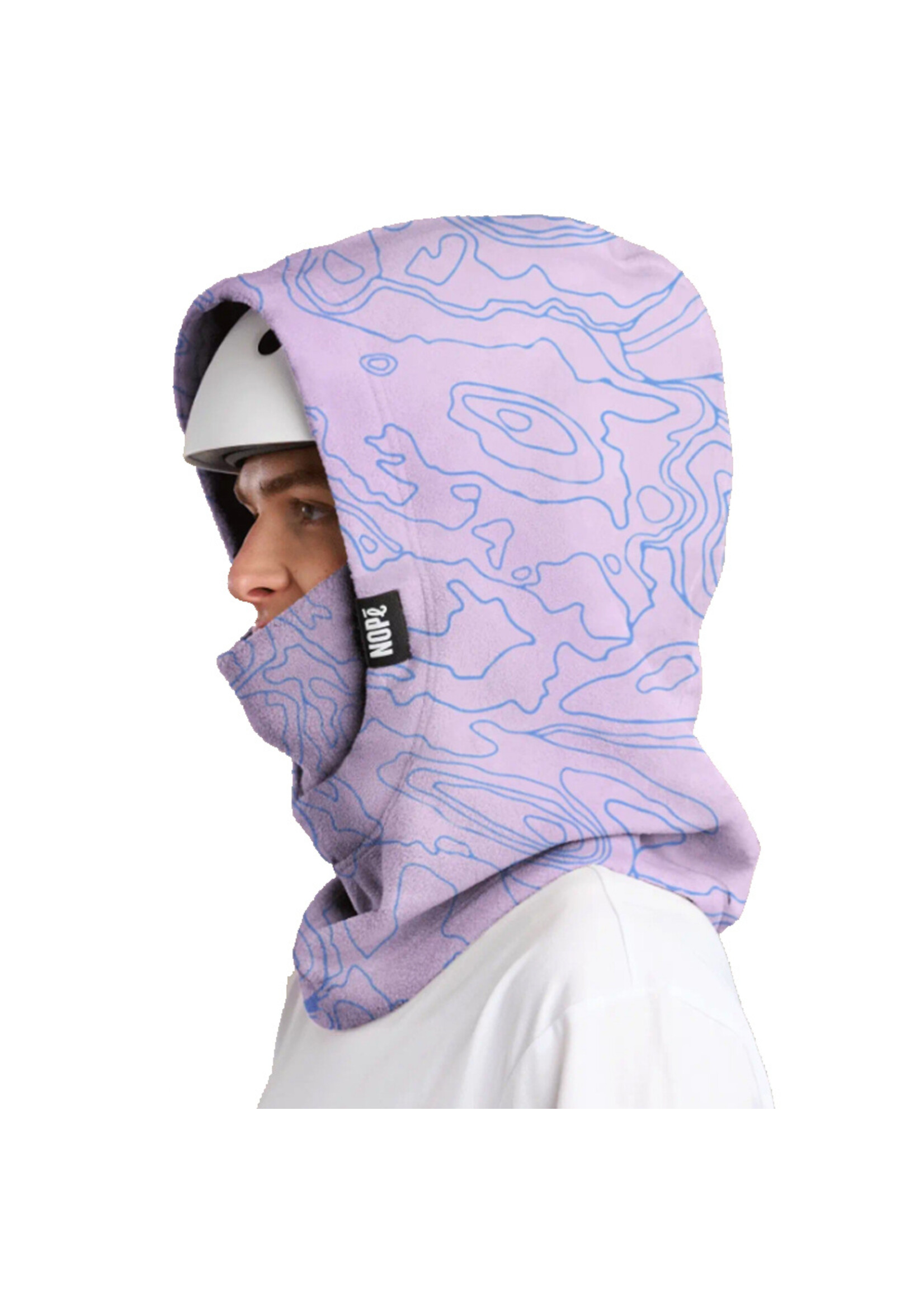 NOPÉ Surcapuche ADULTE / Relief mauve
