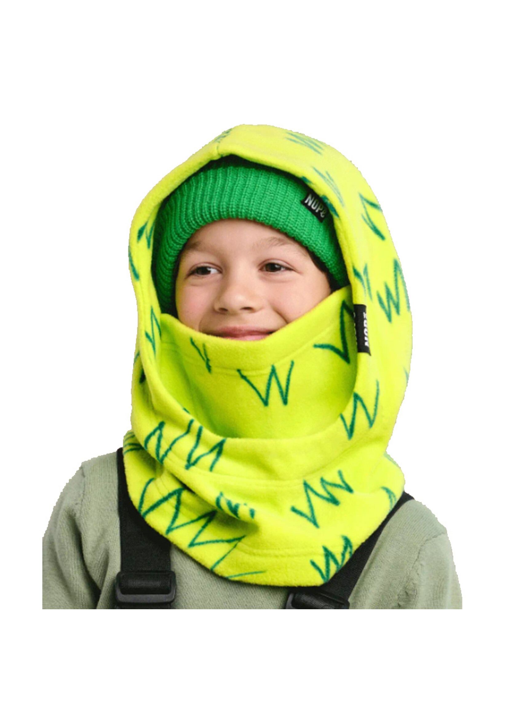 NOPÉ Capuche ENFANT YÉTI / Vert