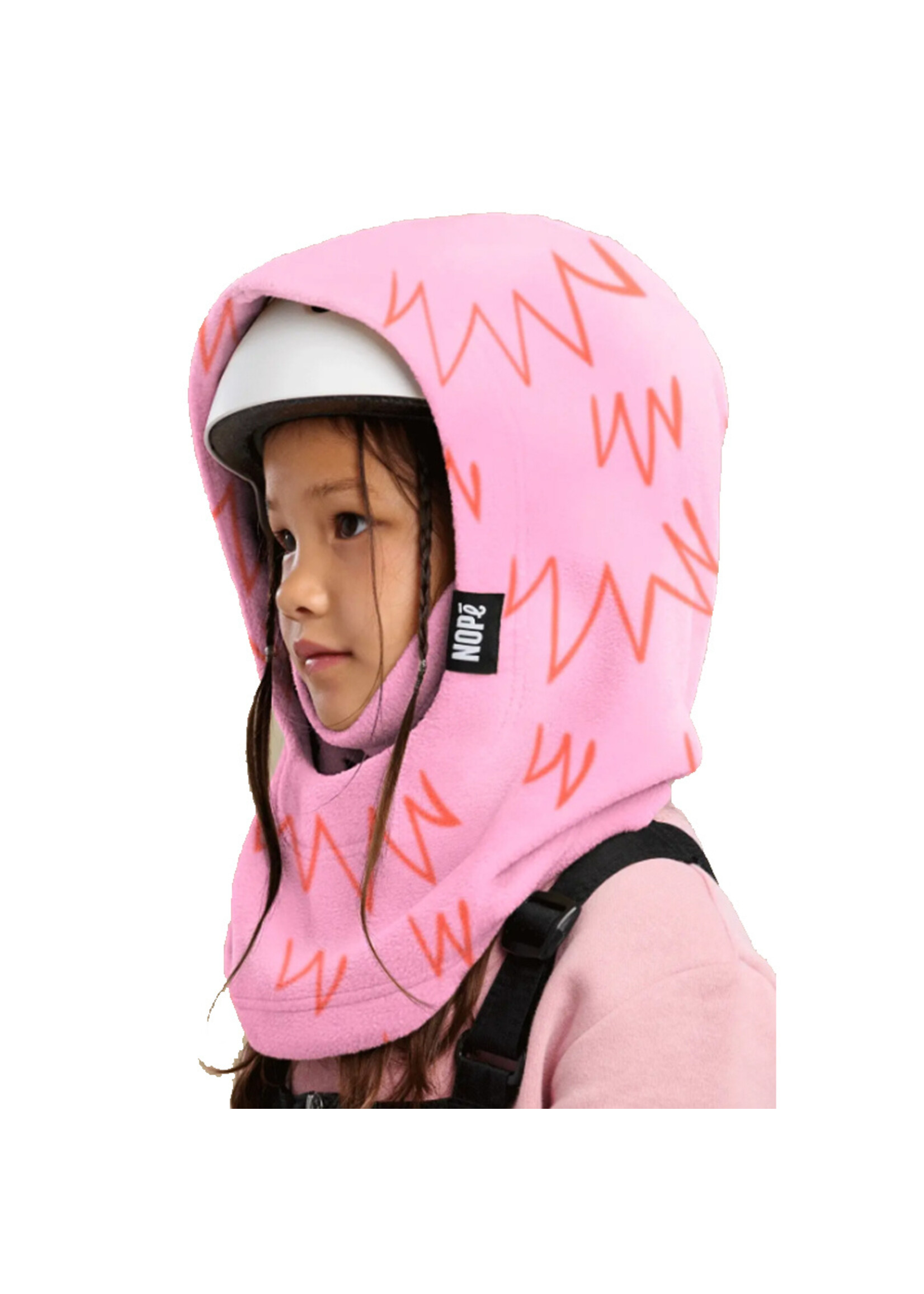 NOPÉ Surcapuche ENFANT YÉTI / Rose