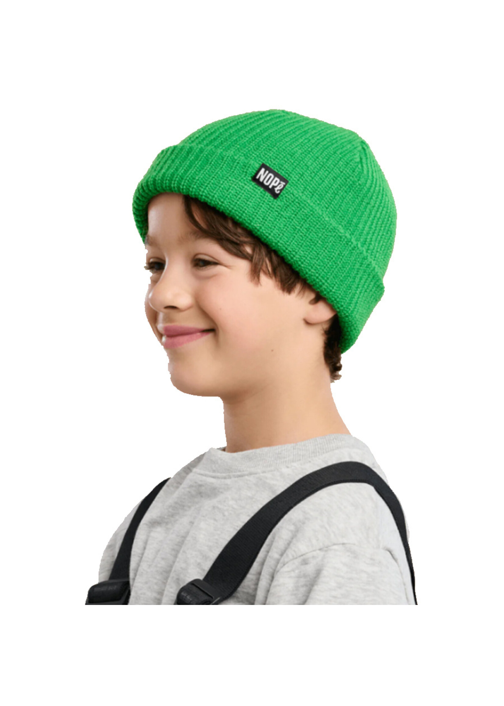 NOPÉ Tuque ENFANT BEANIE / Vert (Unisexe)