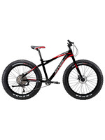SEVEN PEAKS Vélo Fat Bike X11 TRAKER / Rouge-Noir