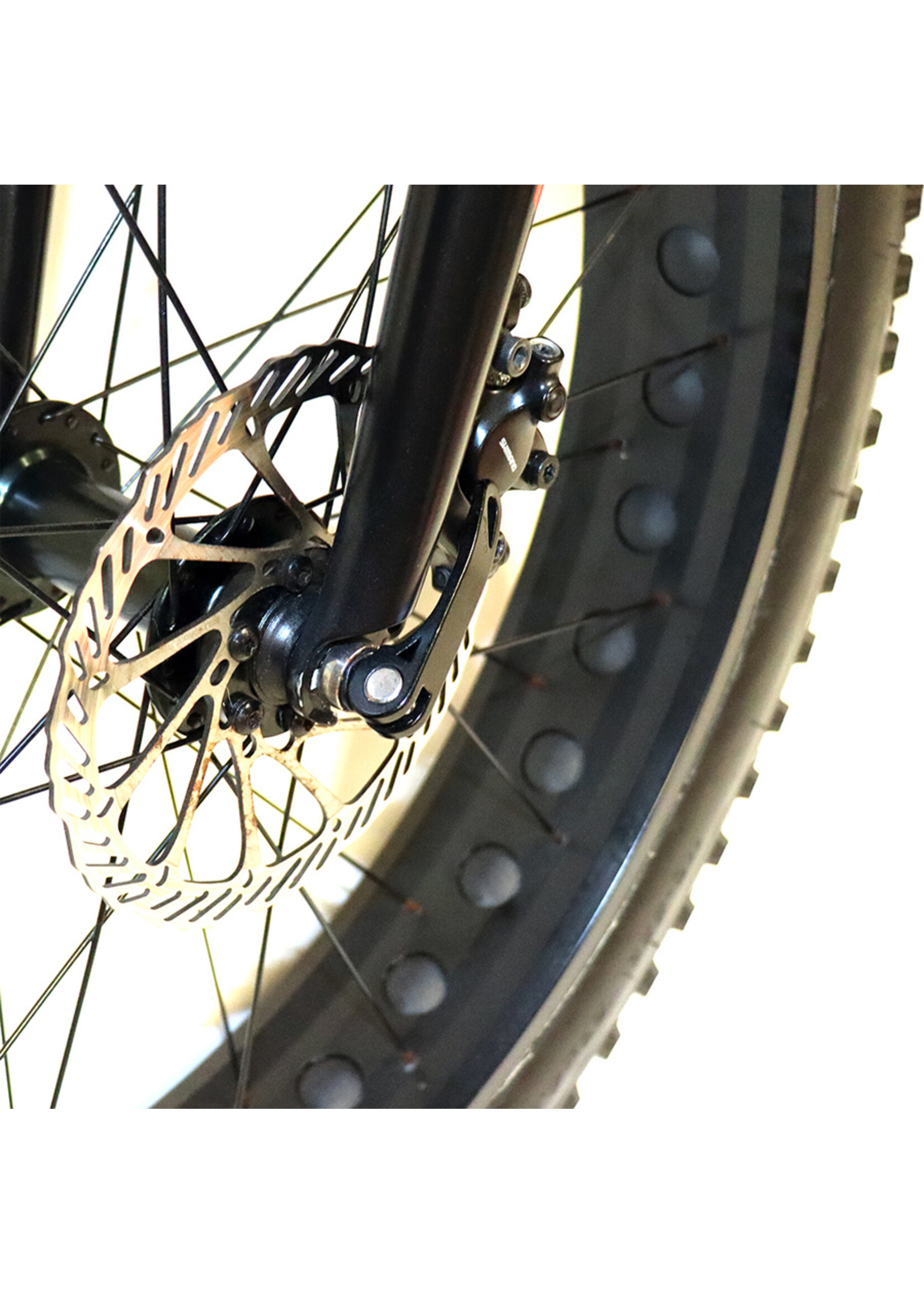 SEVEN PEAKS Vélo Fat Bike X11 TRAKER / Rouge-Noir