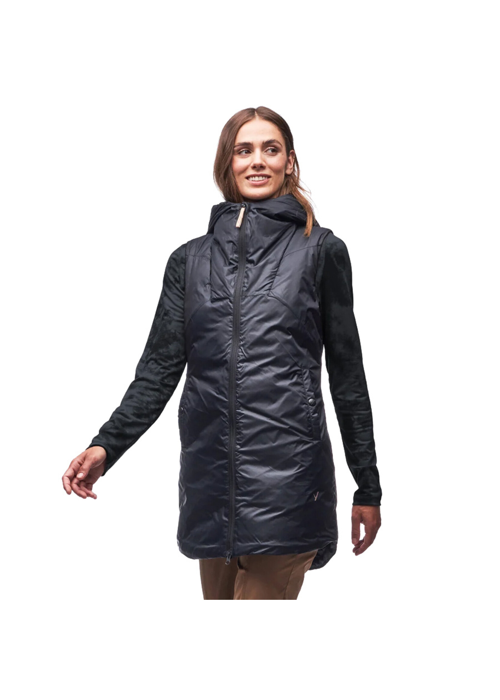INDYEVA Veste tunique SELIMUT / Noir (Femme)