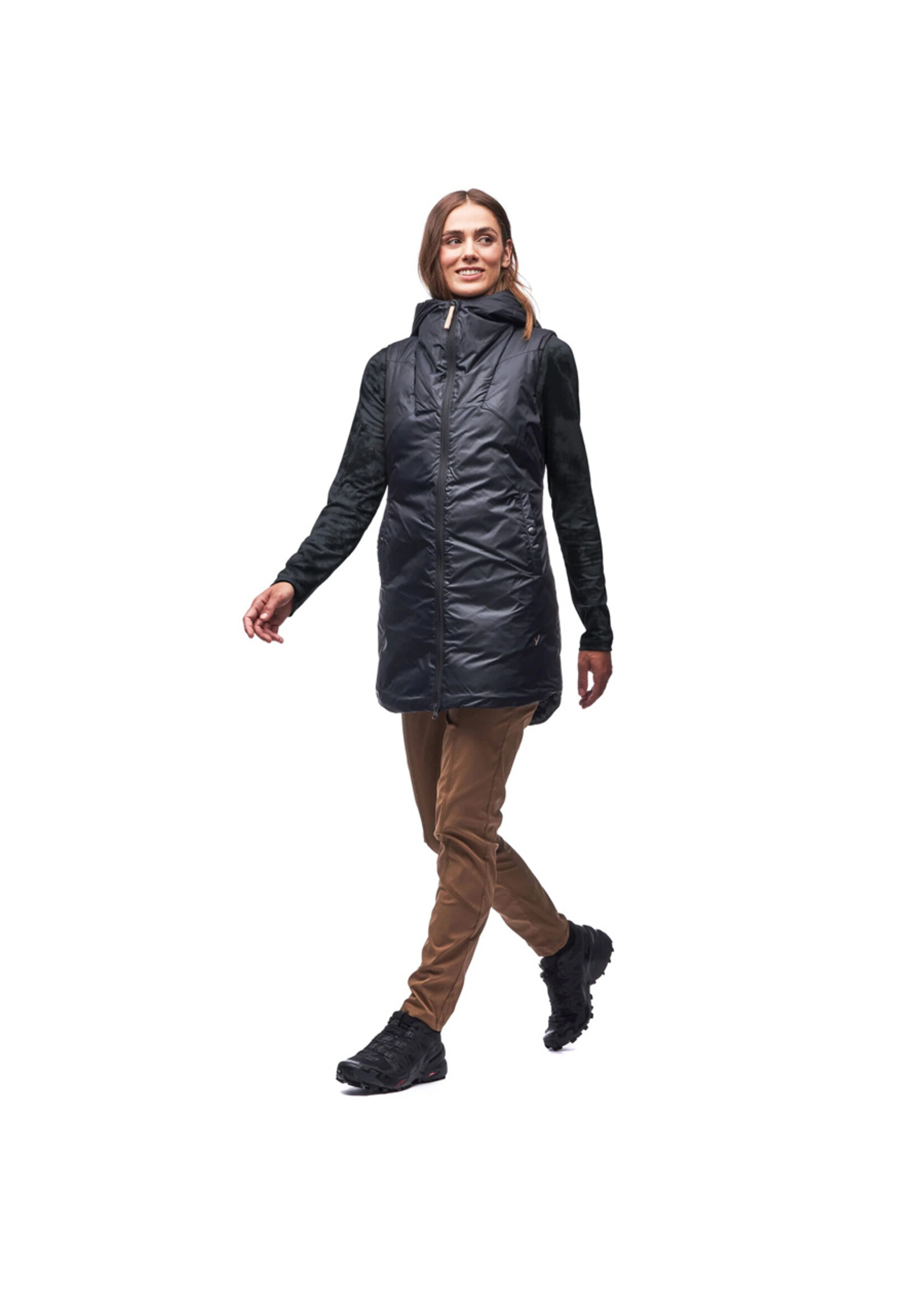 INDYEVA Veste tunique SELIMUT / Noir (Femme)