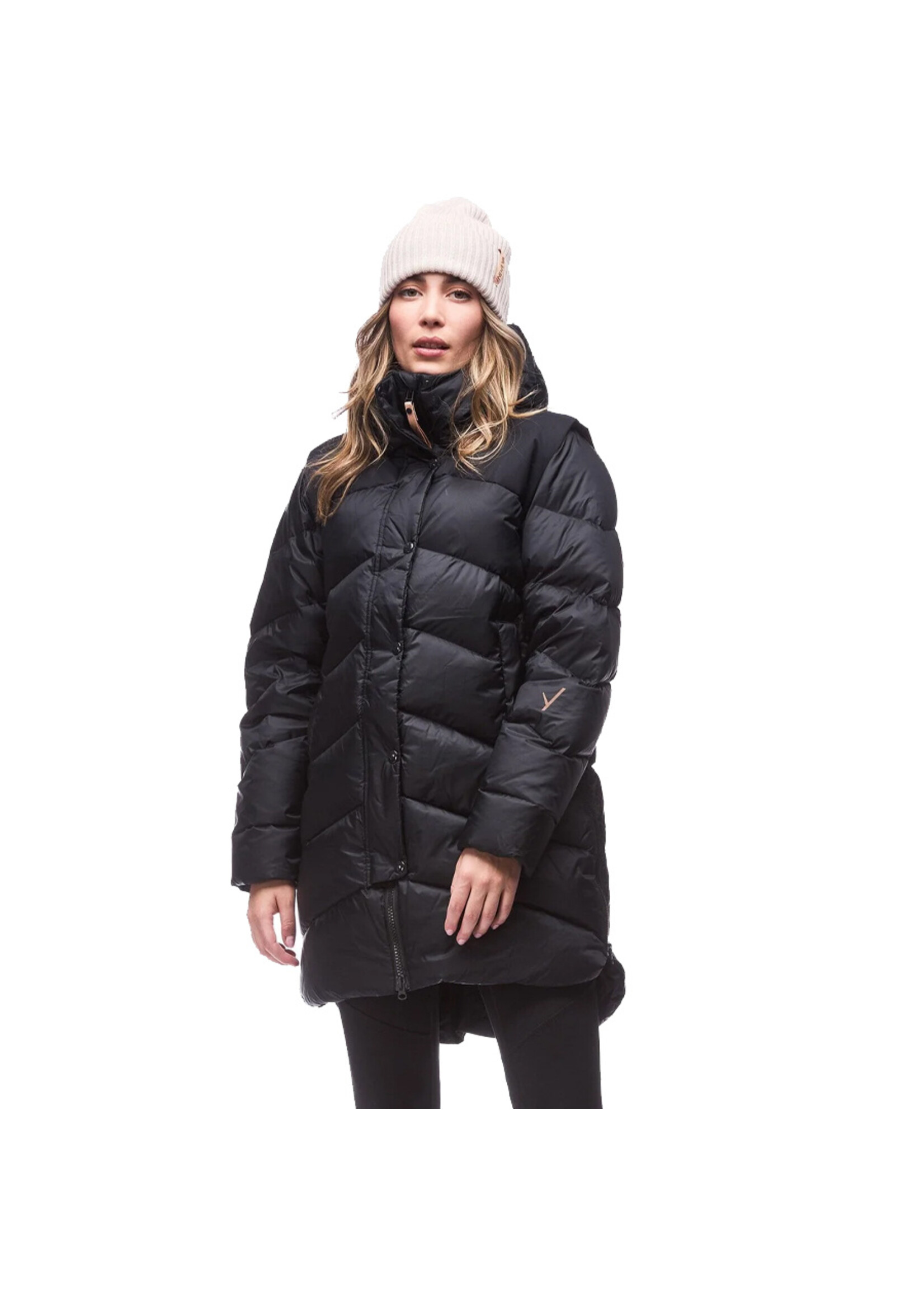 INDYEVA Manteau MIRNY / Noir (Femme)