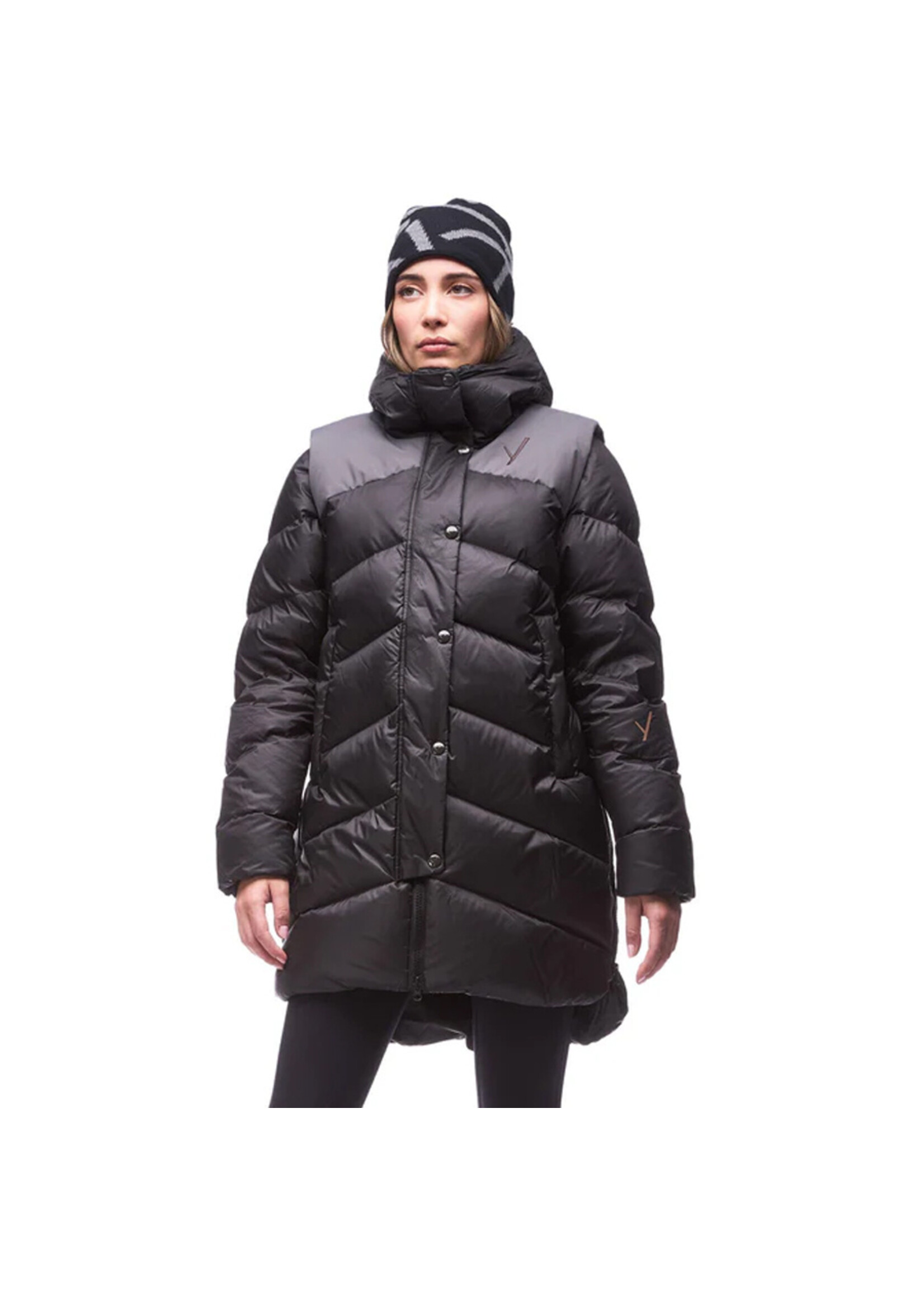 INDYEVA Manteau MIRNY / Mercure-Storm (Femme)