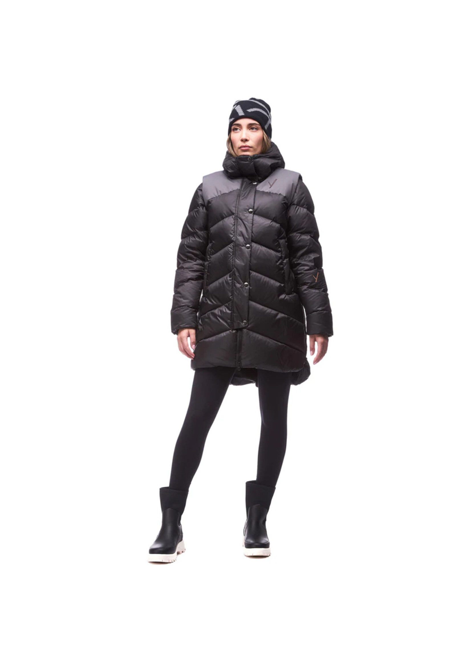 INDYEVA Manteau MIRNY / Mercure-Storm (Femme)