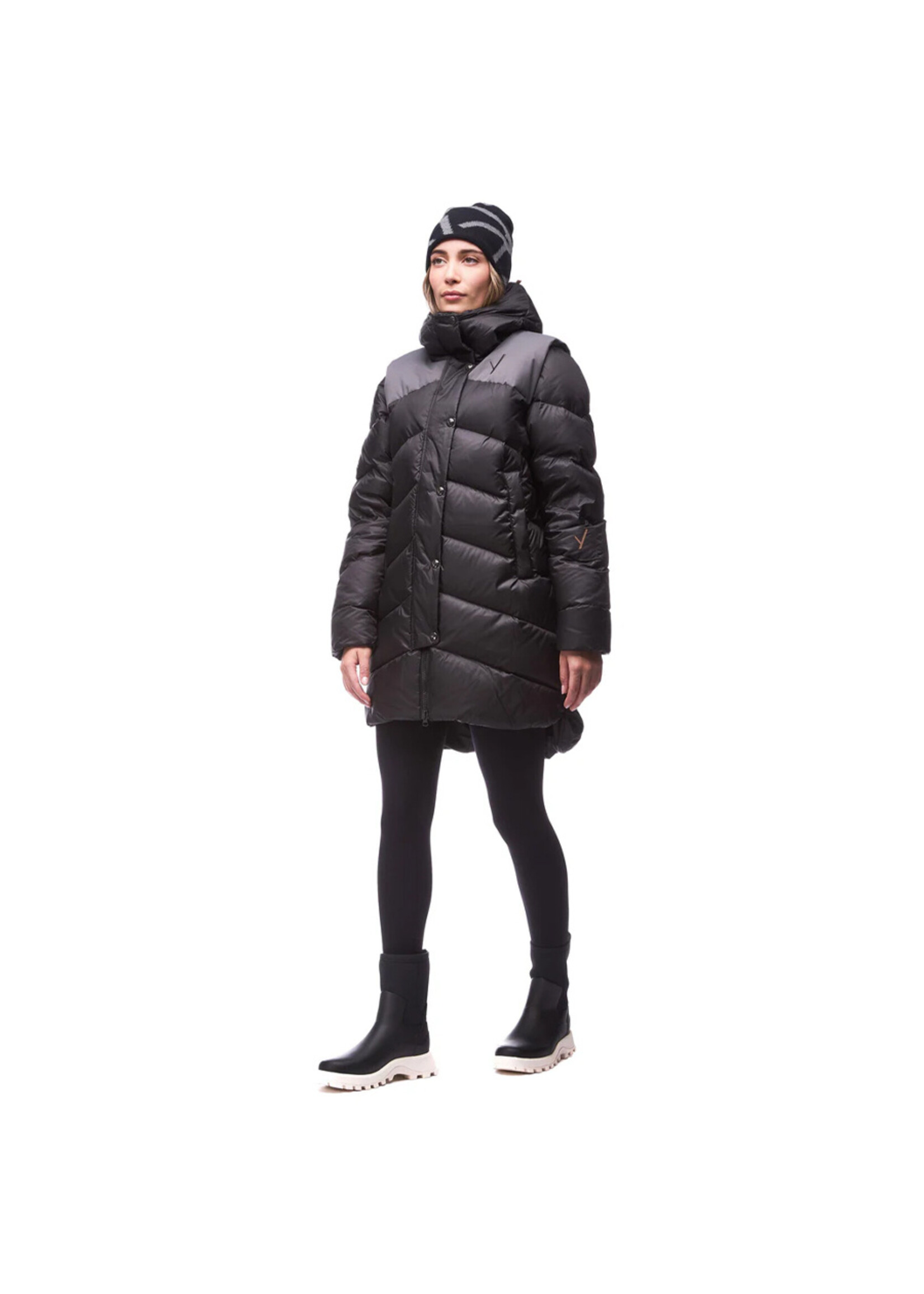 INDYEVA Manteau MIRNY / Mercure-Storm (Femme)