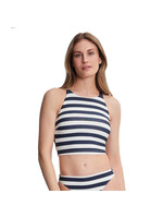 FIG Haut de bikini LIANA TANKINI / mono stripe night (Femme)