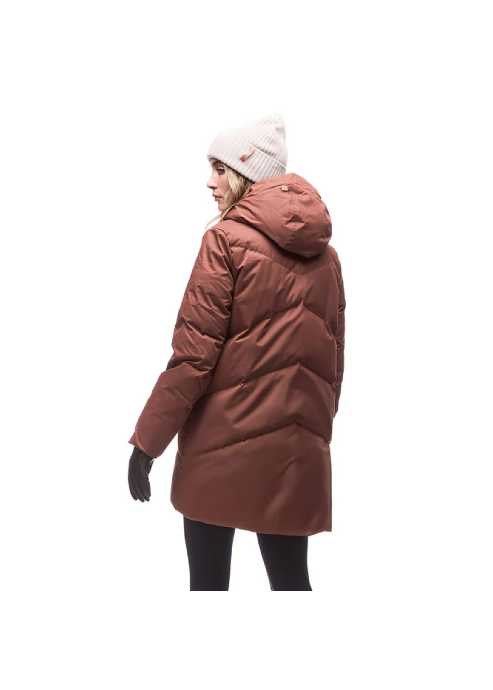 INDYEVA Manteau AYABA SIMPLIFIED / Spicy brown (Femme)