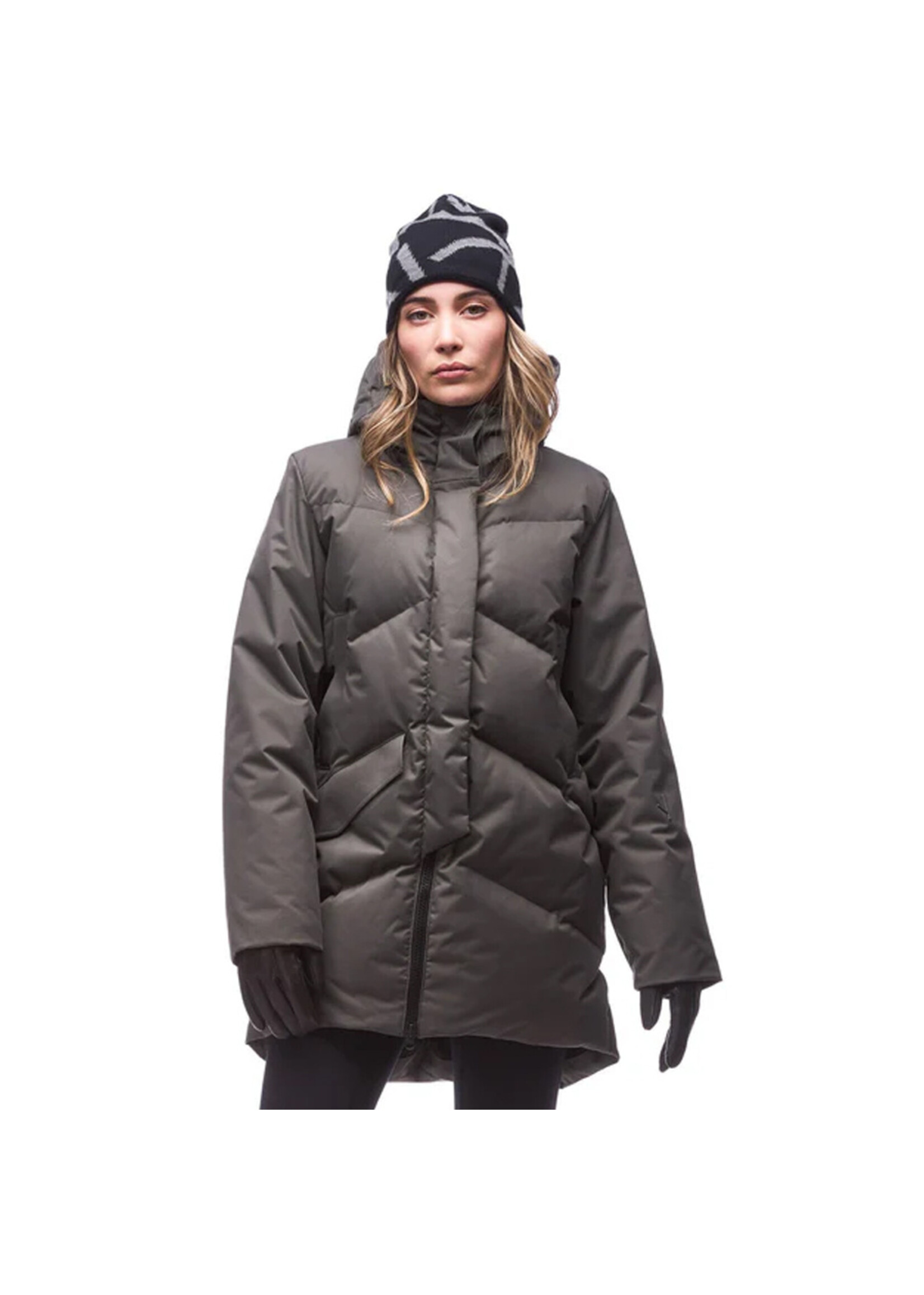 INDYEVA Manteau AYABA SIMPLIFIED / Cypres (Femme)