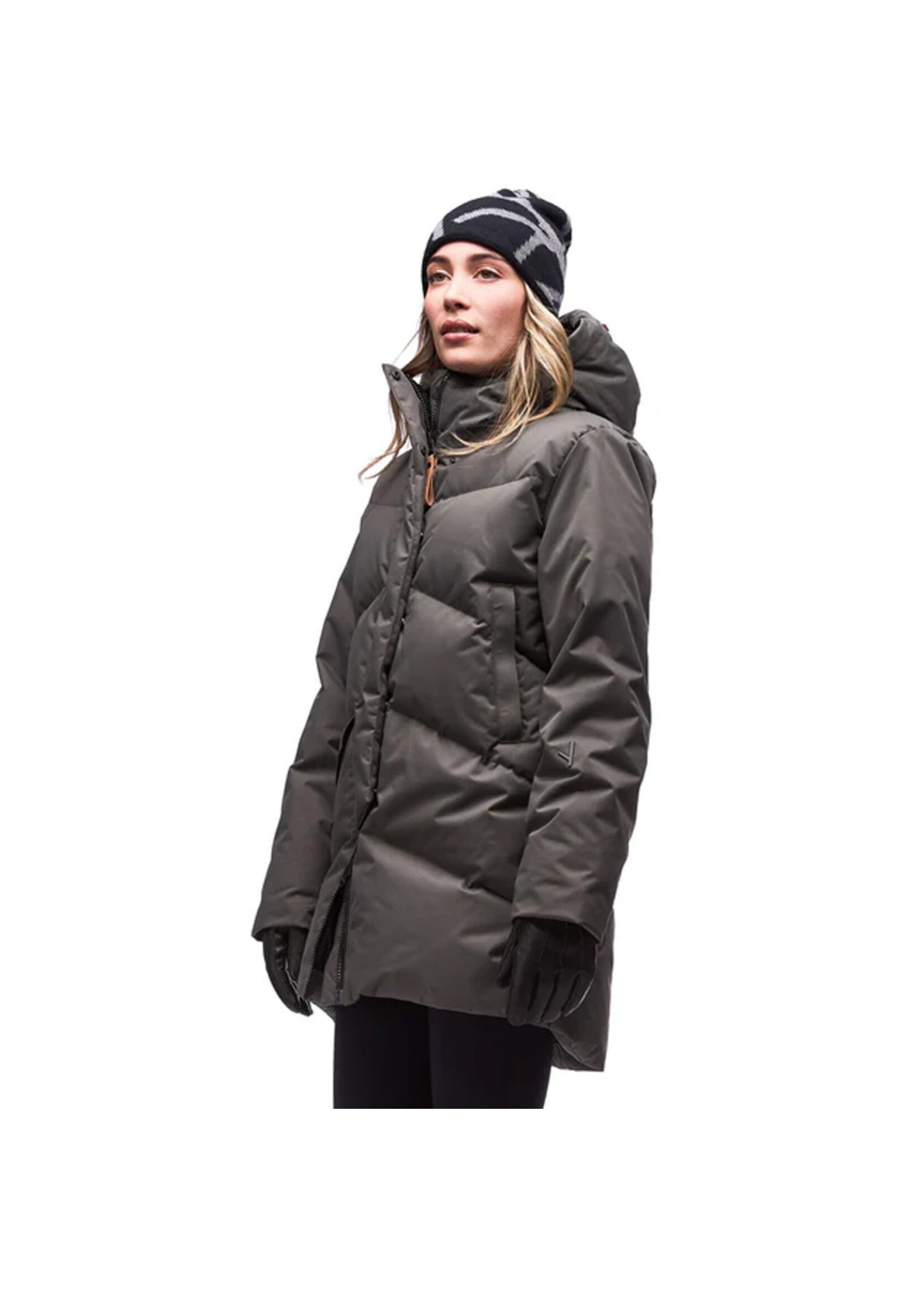 INDYEVA Manteau AYABA SIMPLIFIED / Cypres (Femme)