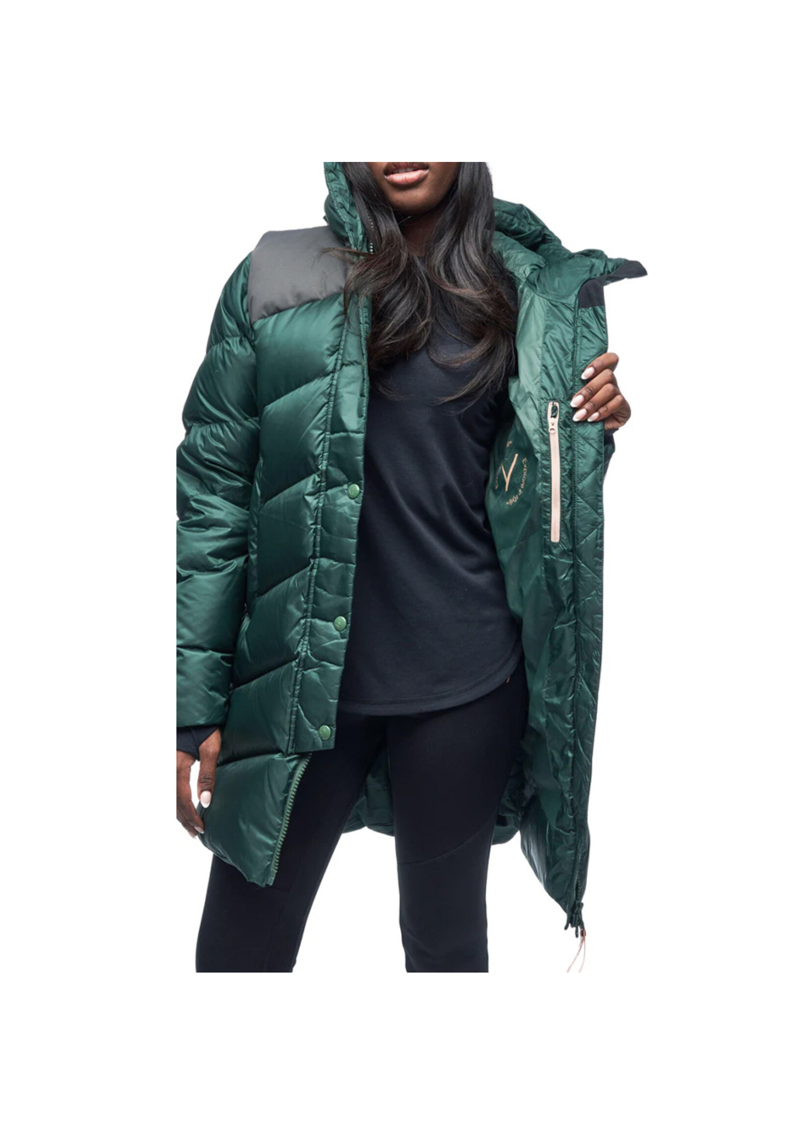 INDYEVA Manteau MIRNY / Cypres (Femme)