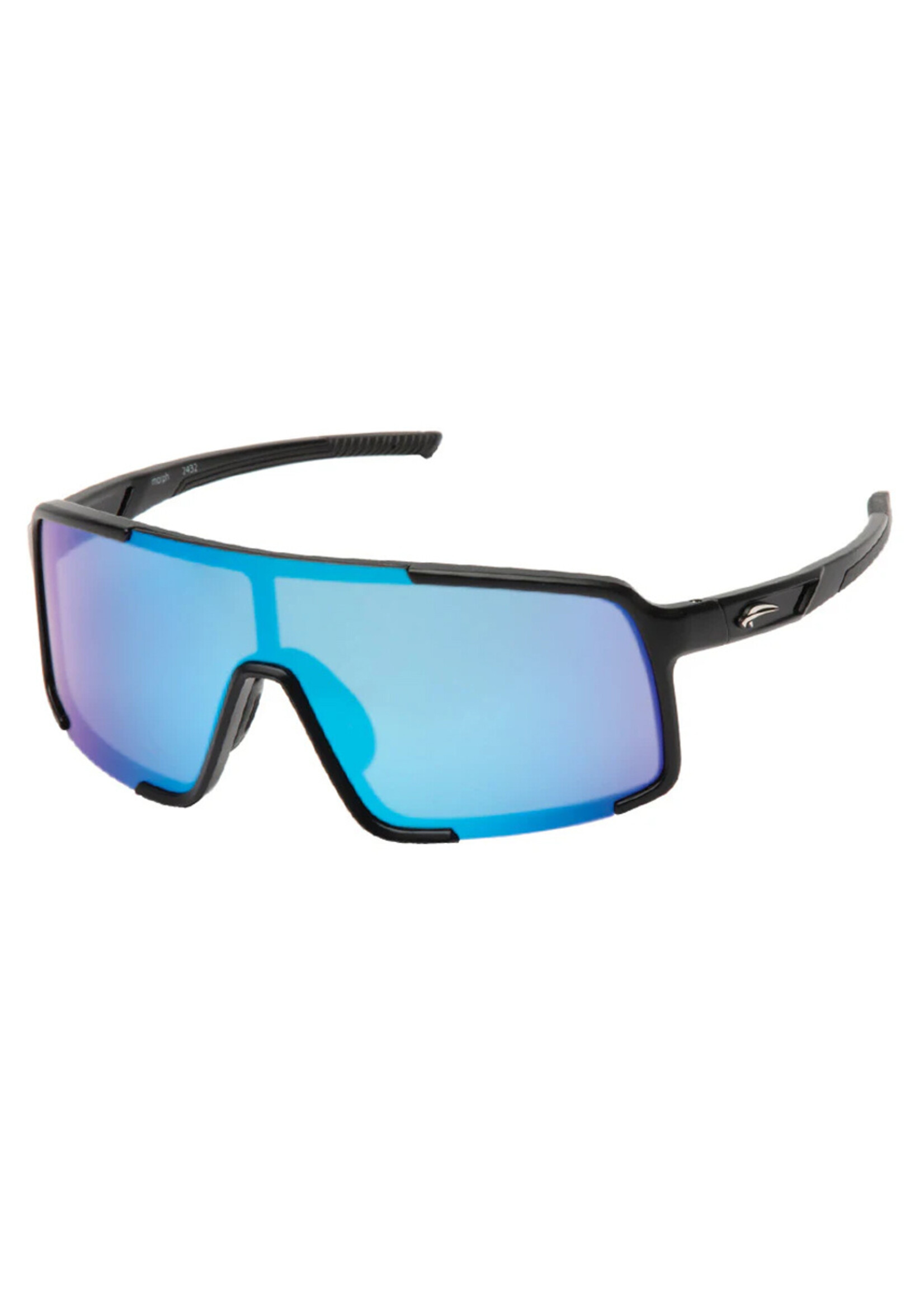 ATMOSPHERE Lunettes de soleil MORPH / Matte Black - Blue Revo