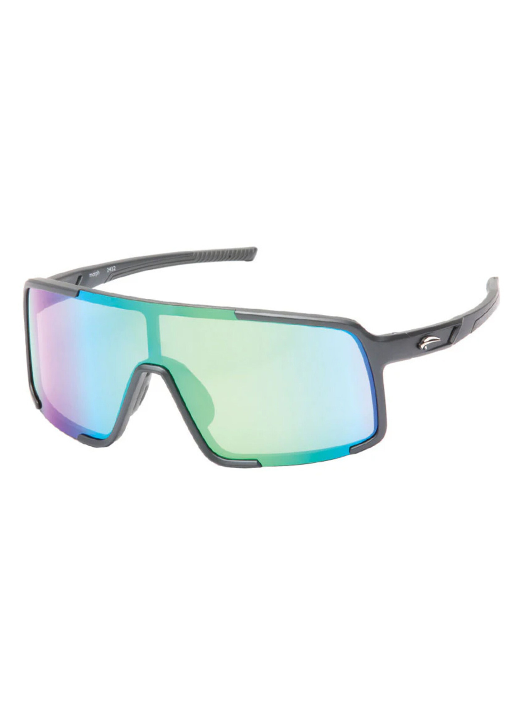 ATMOSPHERE Lunettes de soleil MORPH / Matte Metallic Grey - Green Revo