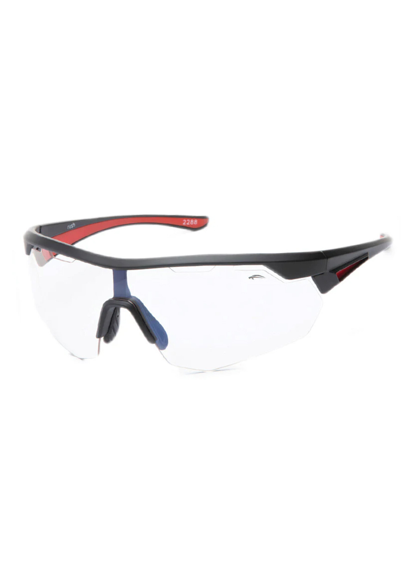 ATMOSPHERE Lunettes de soleil RUSH / Matte Black - Clear